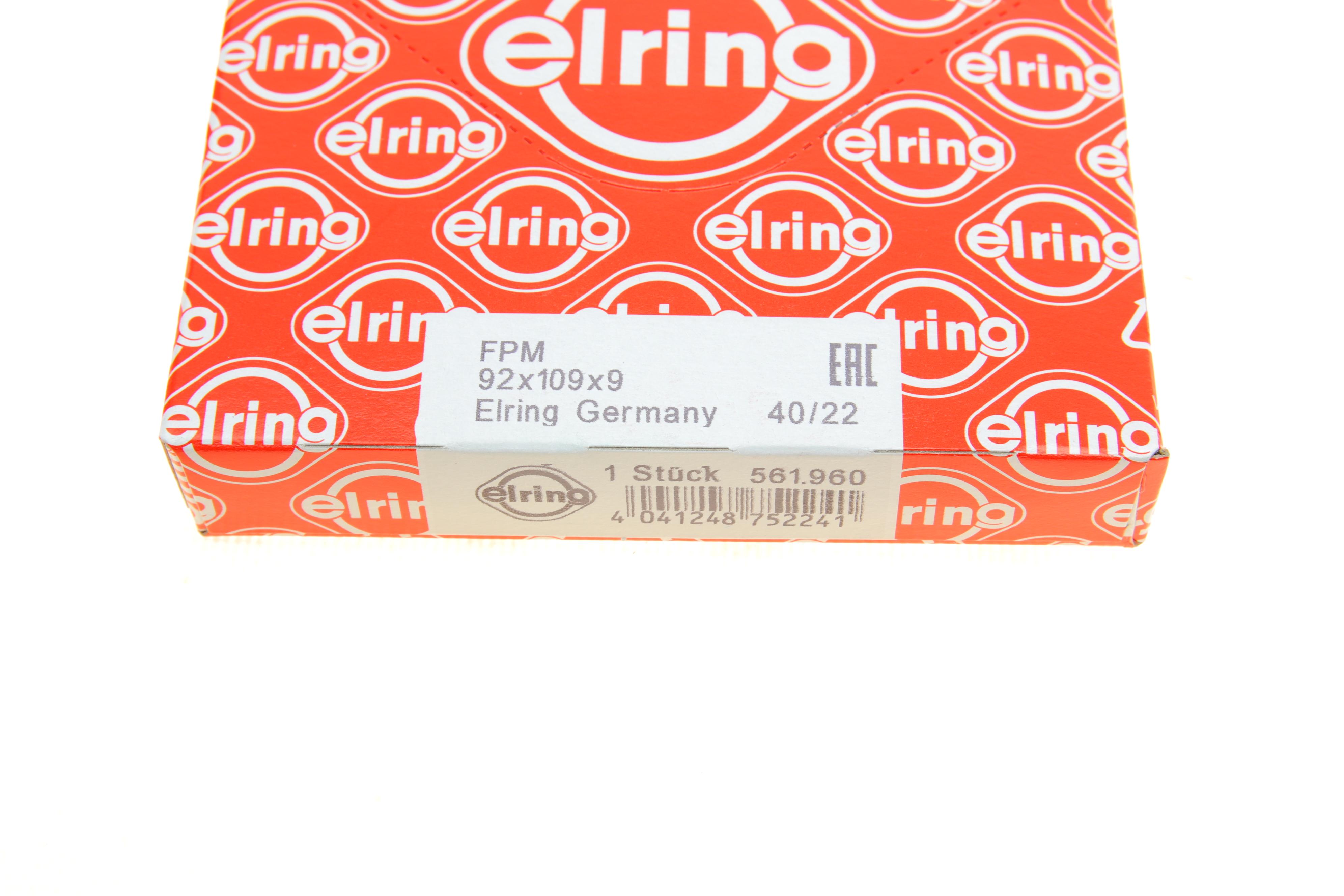 Сальник колінвалу (задній) Opel Astra/Insignia 1.6 CDTI 13- (92x109x9)