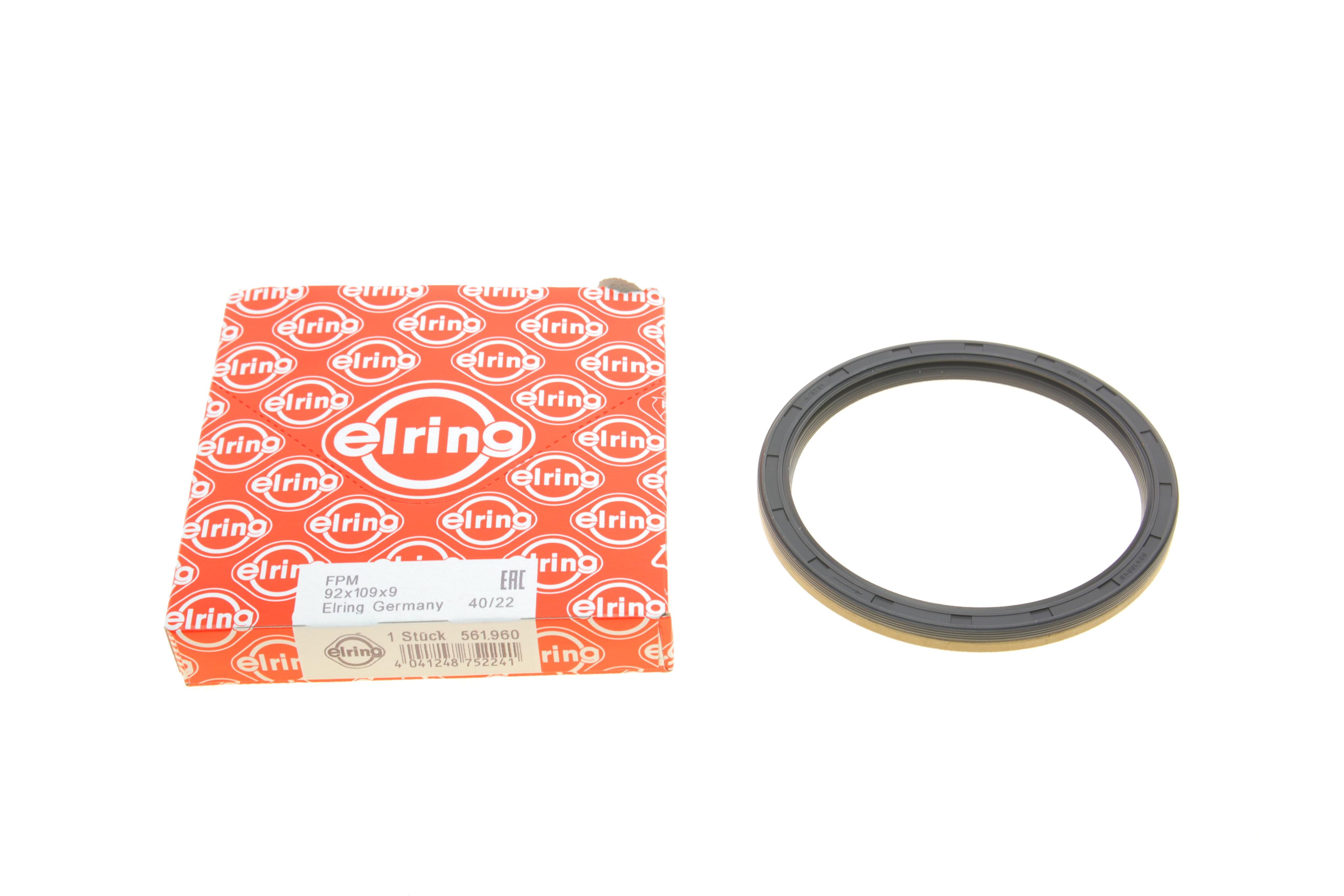 Сальник колінвалу (задній) Opel Astra/Insignia 1.6 CDTI 13- (92x109x9)