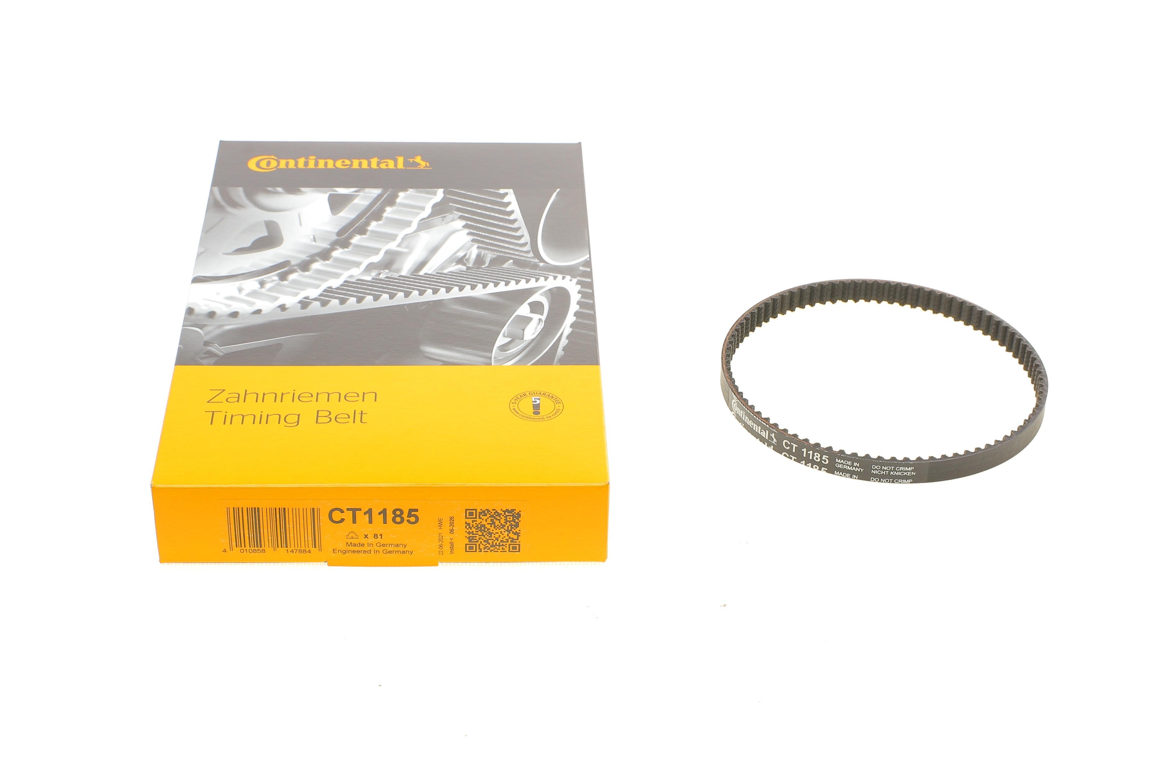 Ремінь ГРМ VW Caddy/Golf/Polo/Audi A3/Q2/Q3/Seat Leon 1.0-1.6 14- (81x10)