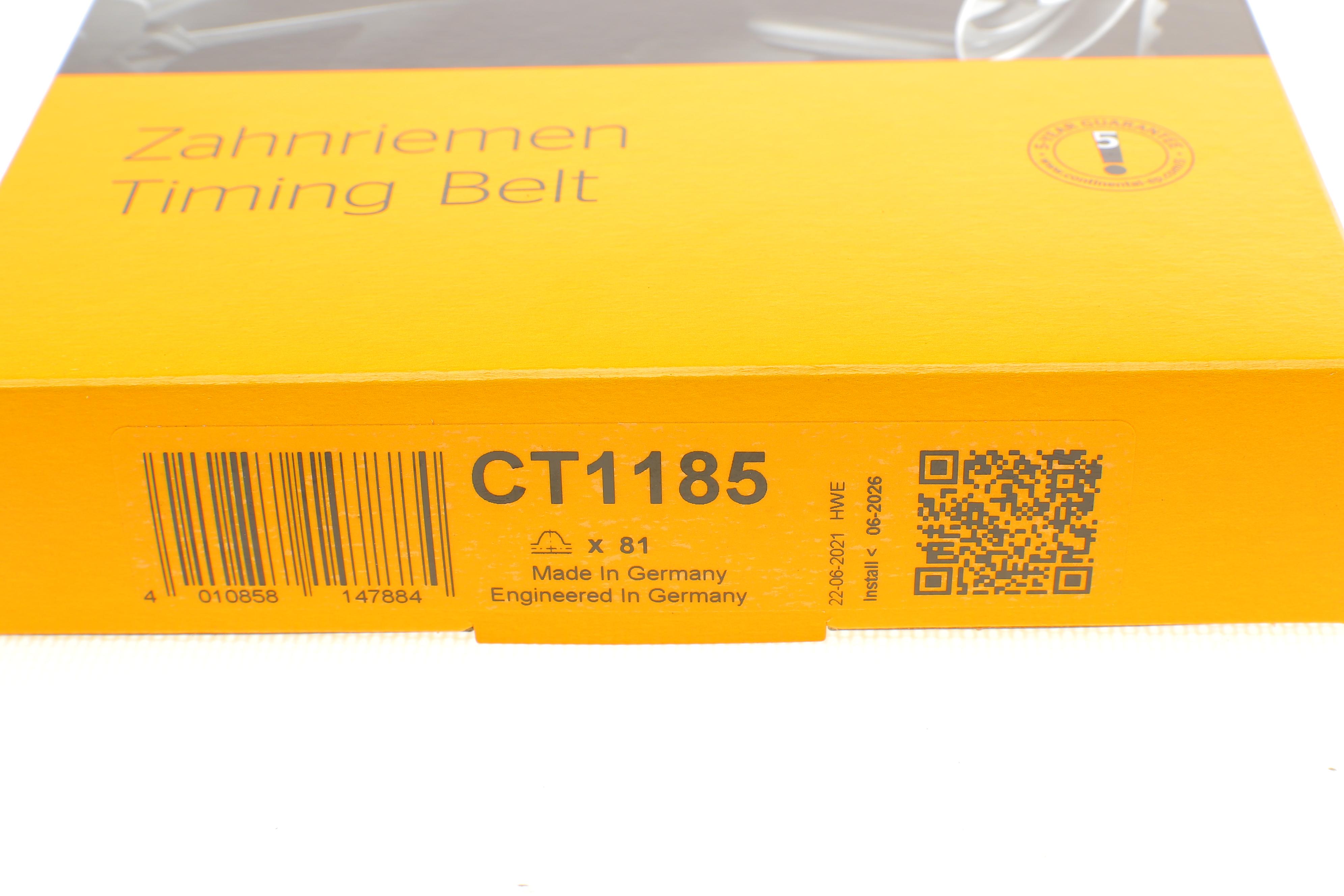 Ремінь ГРМ VW Caddy/Golf/Polo/Audi A3/Q2/Q3/Seat Leon 1.0-1.6 14- (81x10)