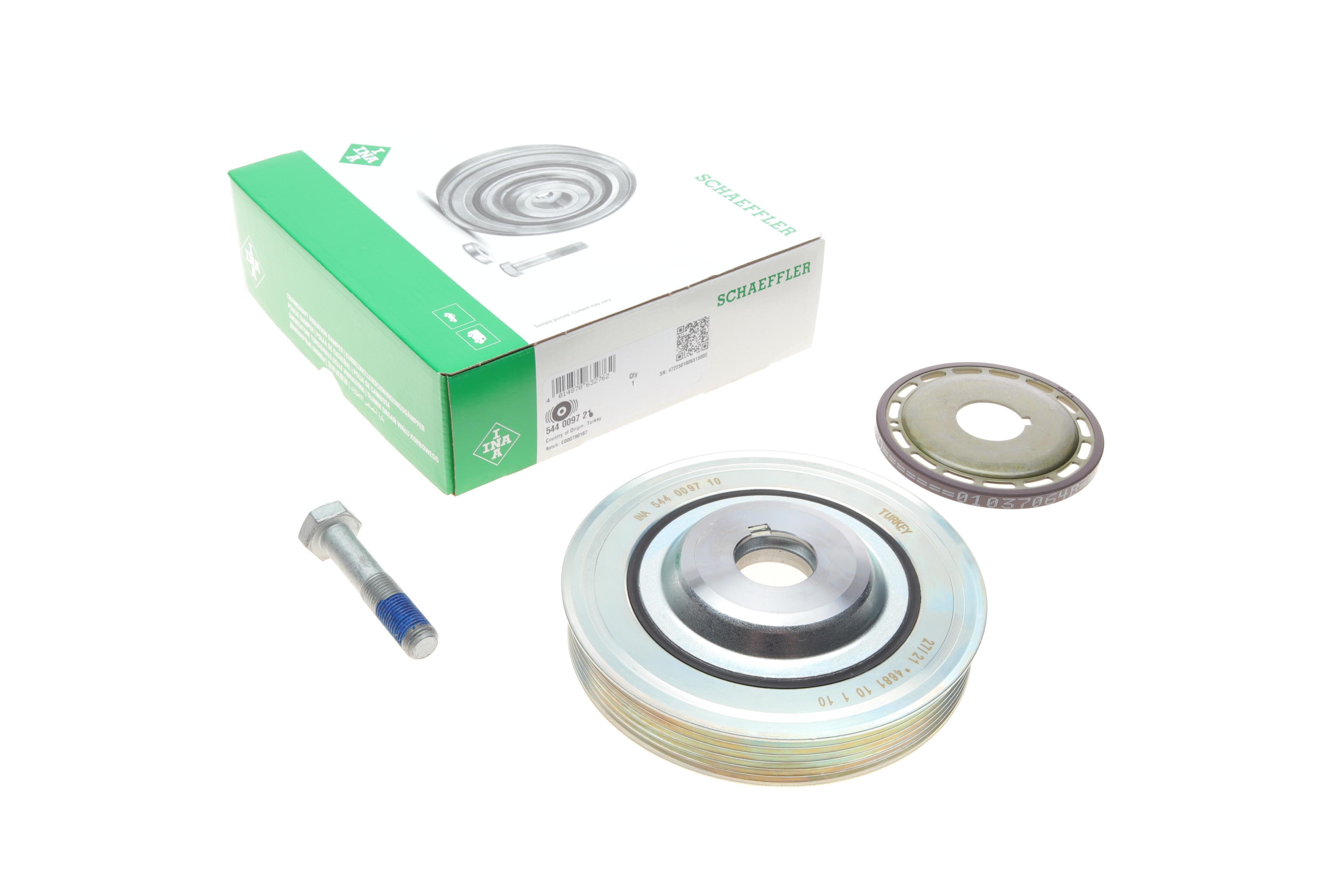 Шків колінчастого валу Citroen Jumpy/Fiat Scudo/Peugeot Expert 2.0 D 07- (6PK) (з болтом)