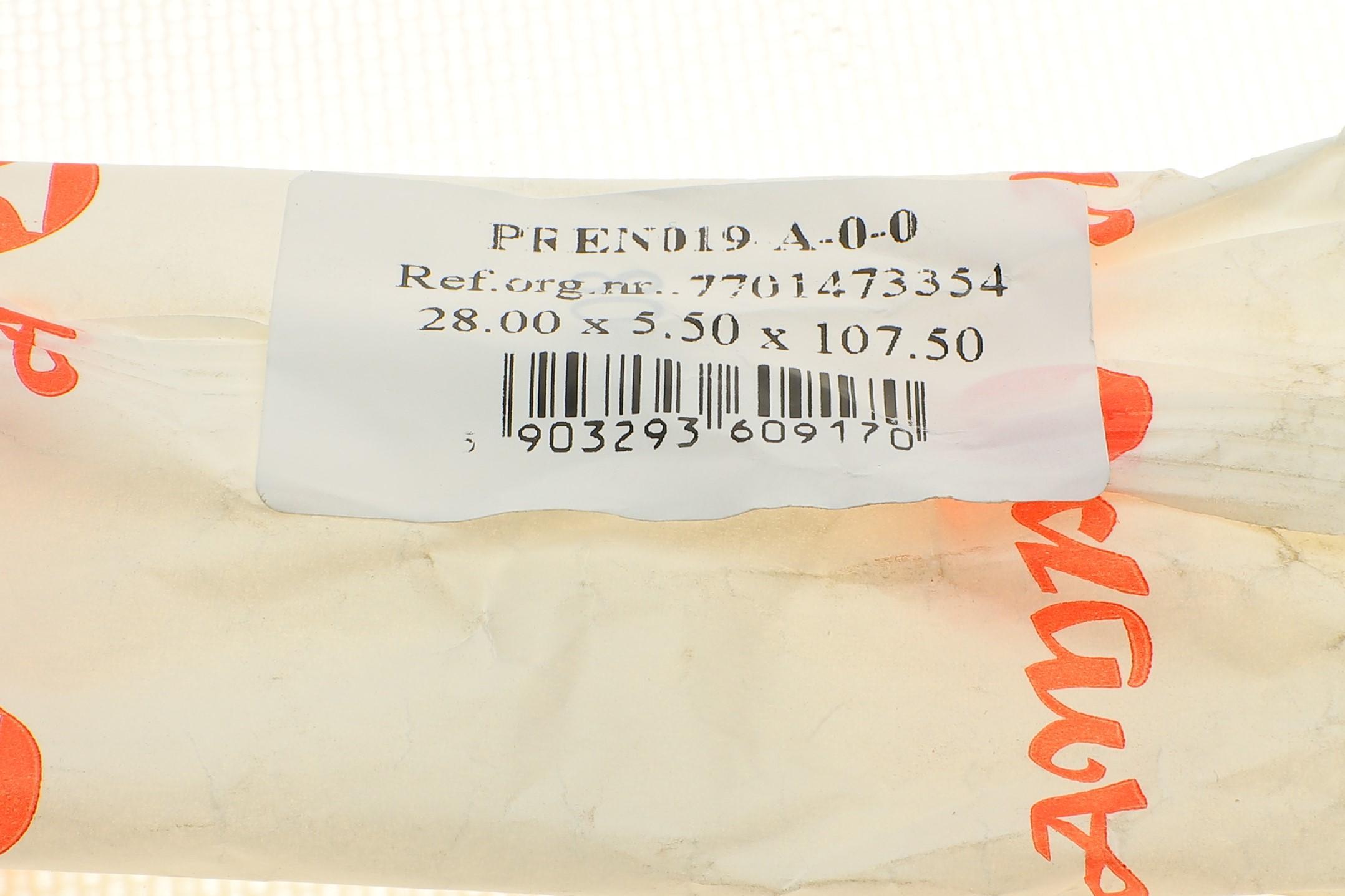 Клапан (випуск) Renault Kangoo 1.6 16V 01- (28x5.5.5x107.5)