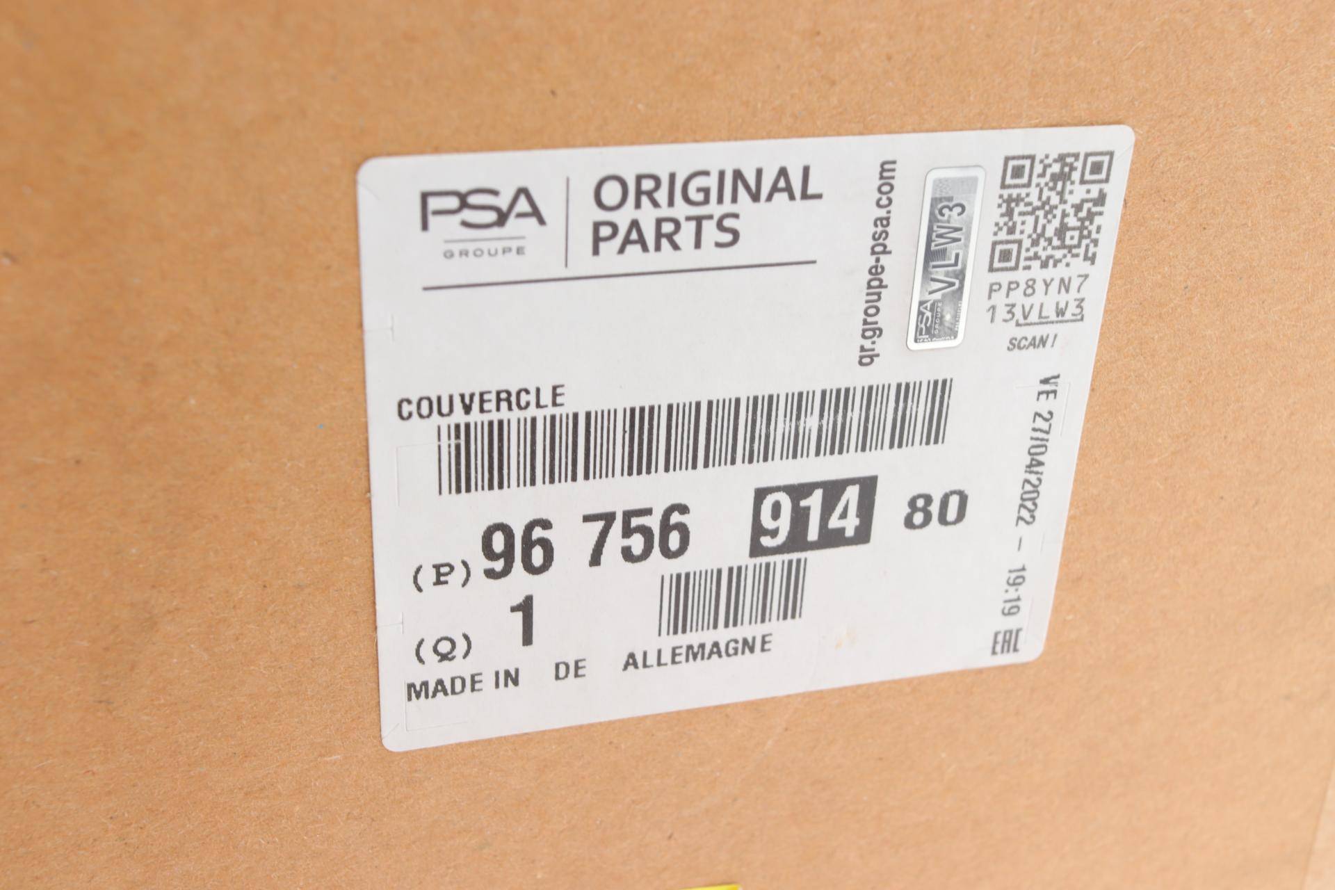 Кришка клапанів Citroen Jumper/Ford Transit/Peugeot Boxer 2.2 HDi 11-