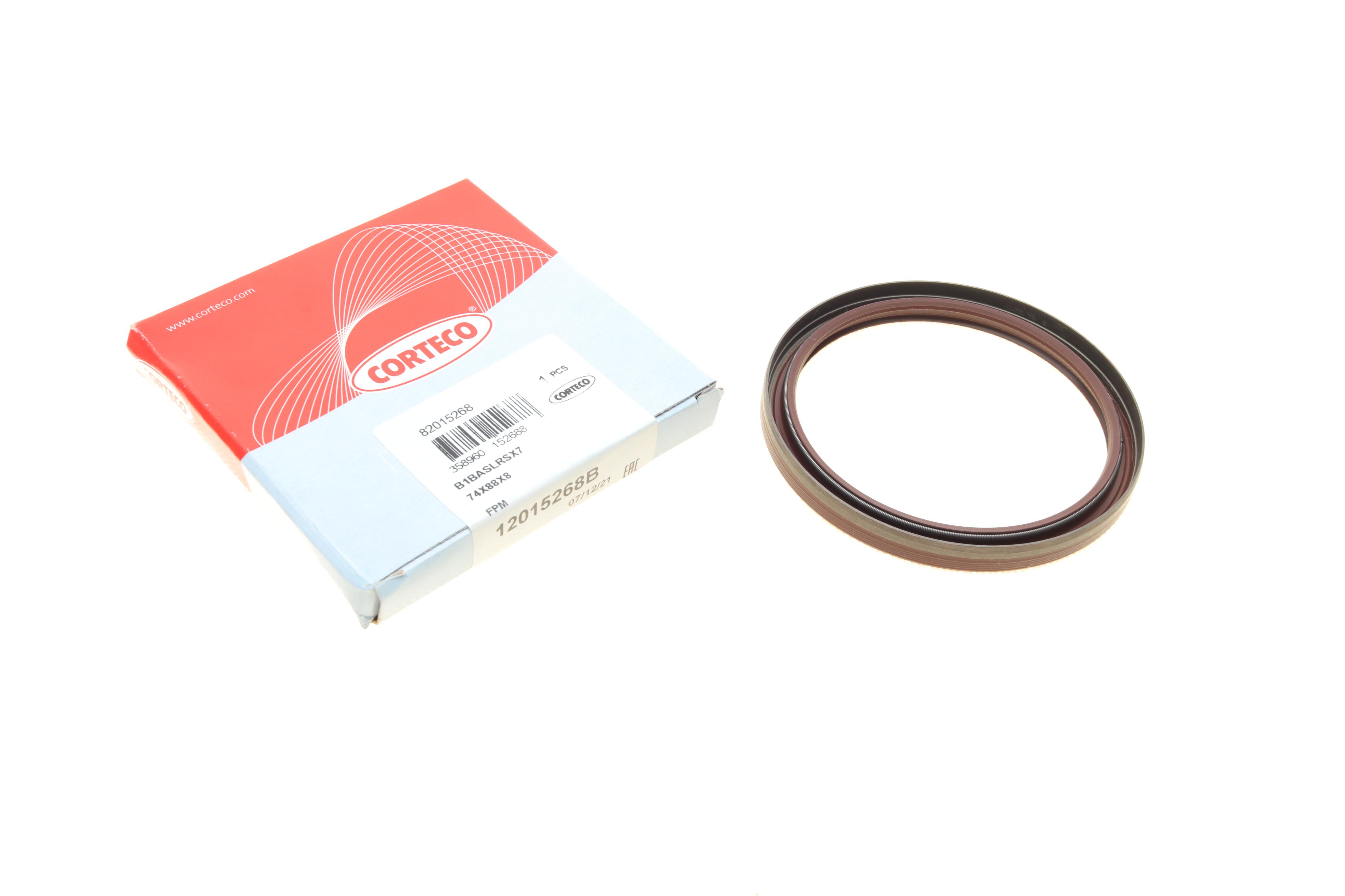 Сальник колінвалу (задній) Fiat Doblo 1.2 00- (74x88x8)