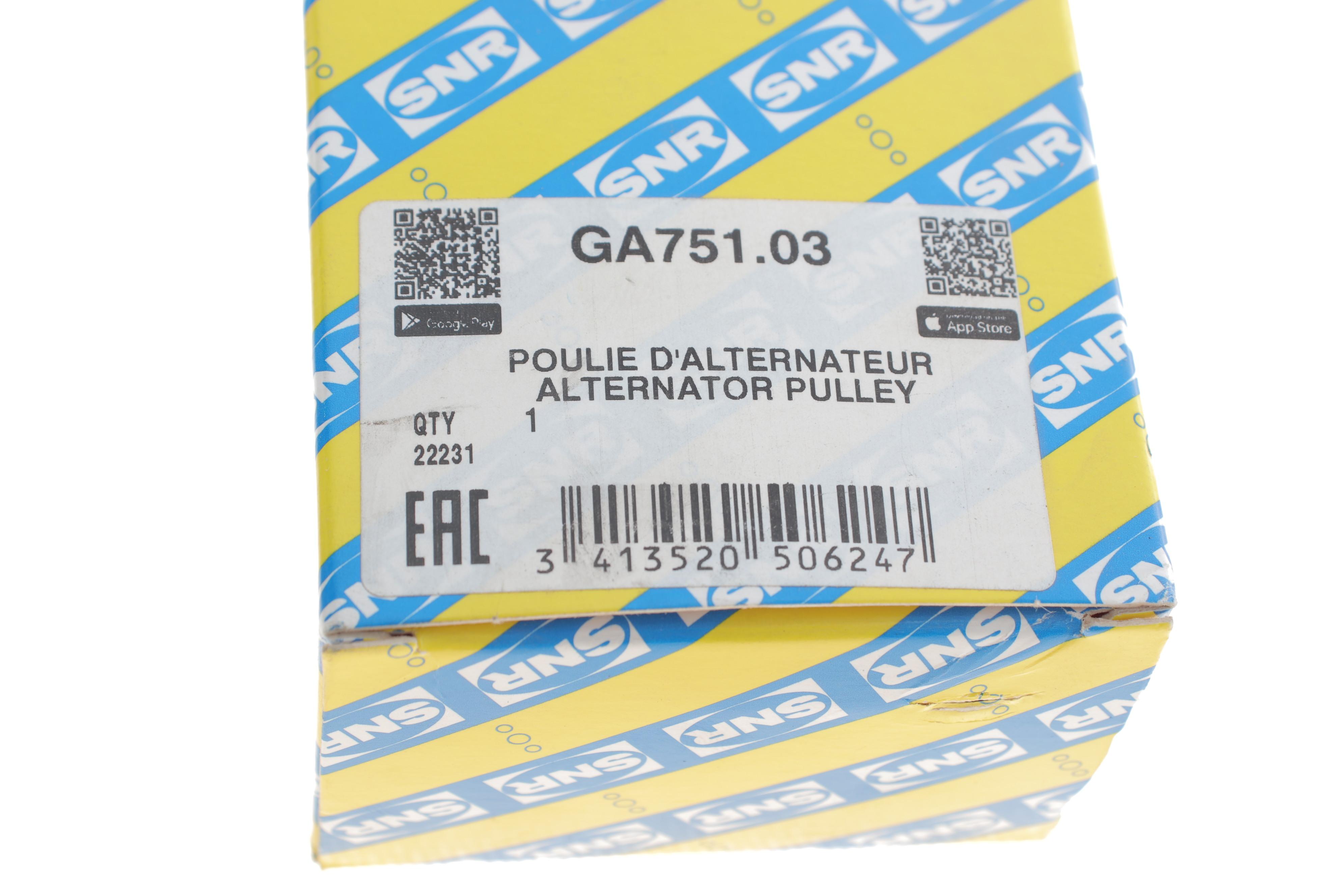 Шків генератора MB Sprinter CDI