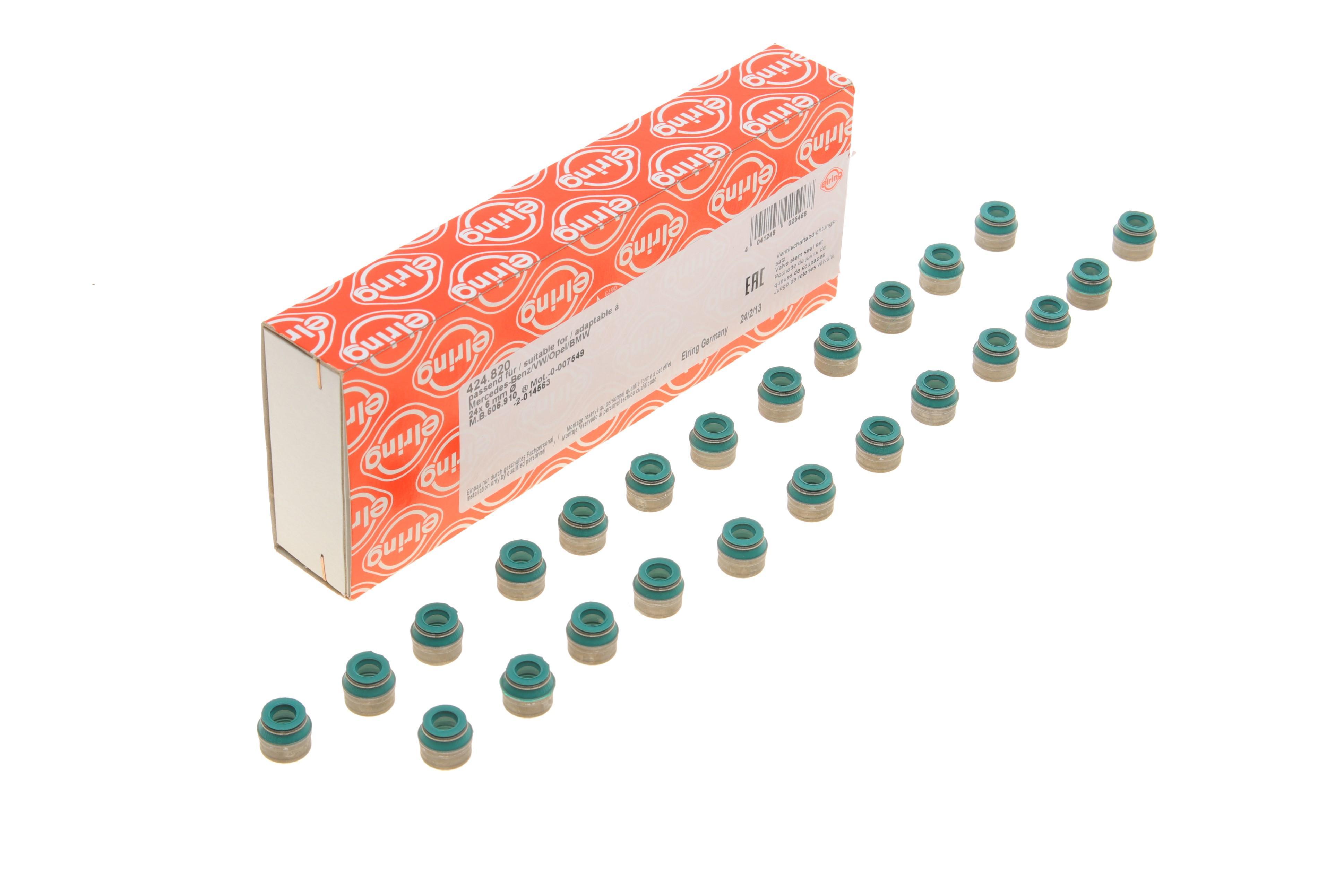 Сальник клапана (впуск/випуск) MB Sprinter OM642 3.0CDI (к-кт 24шт.)