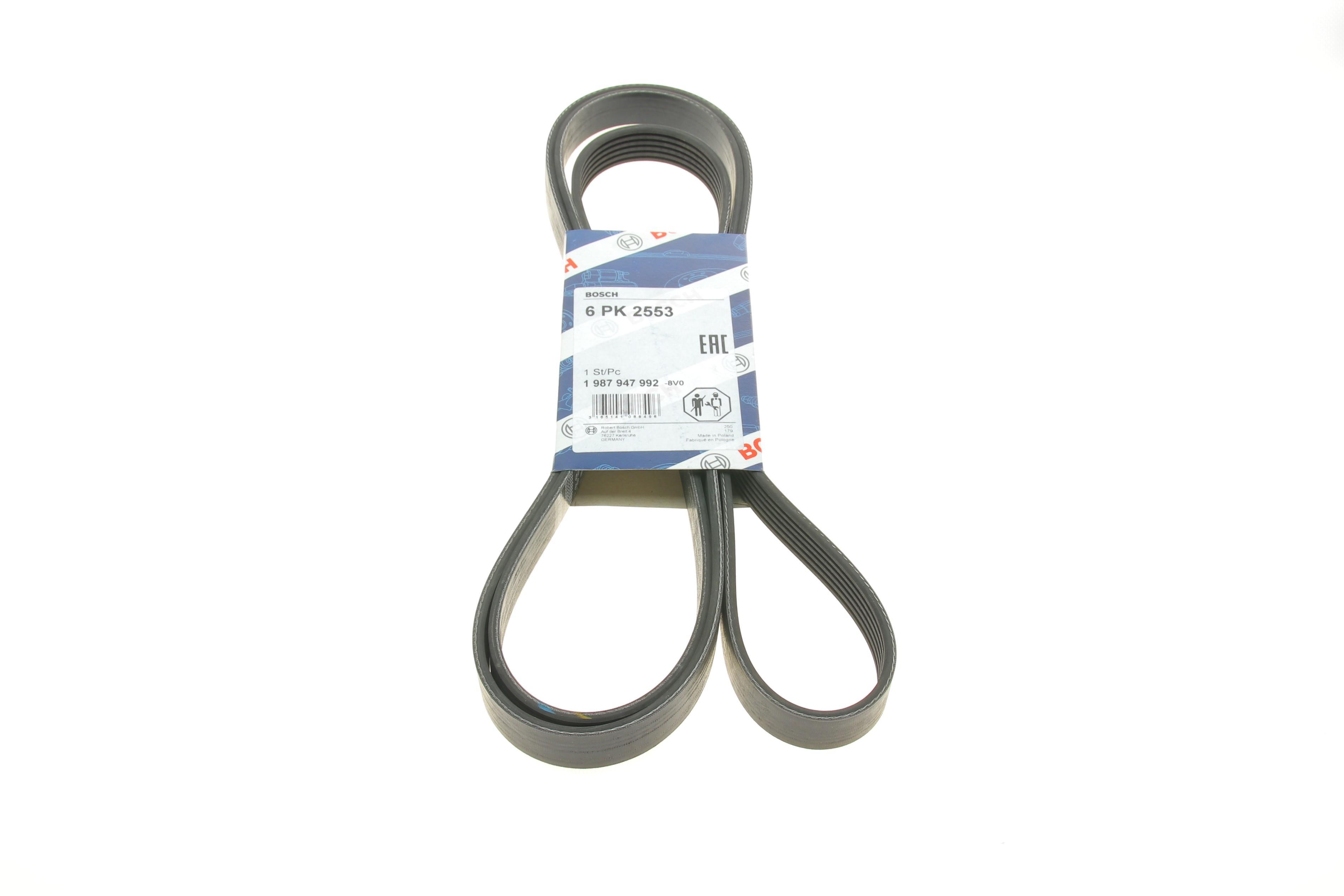 Ремінь генератора Jeep Patriot 2.0/2.4 08-17 (6PK2553)