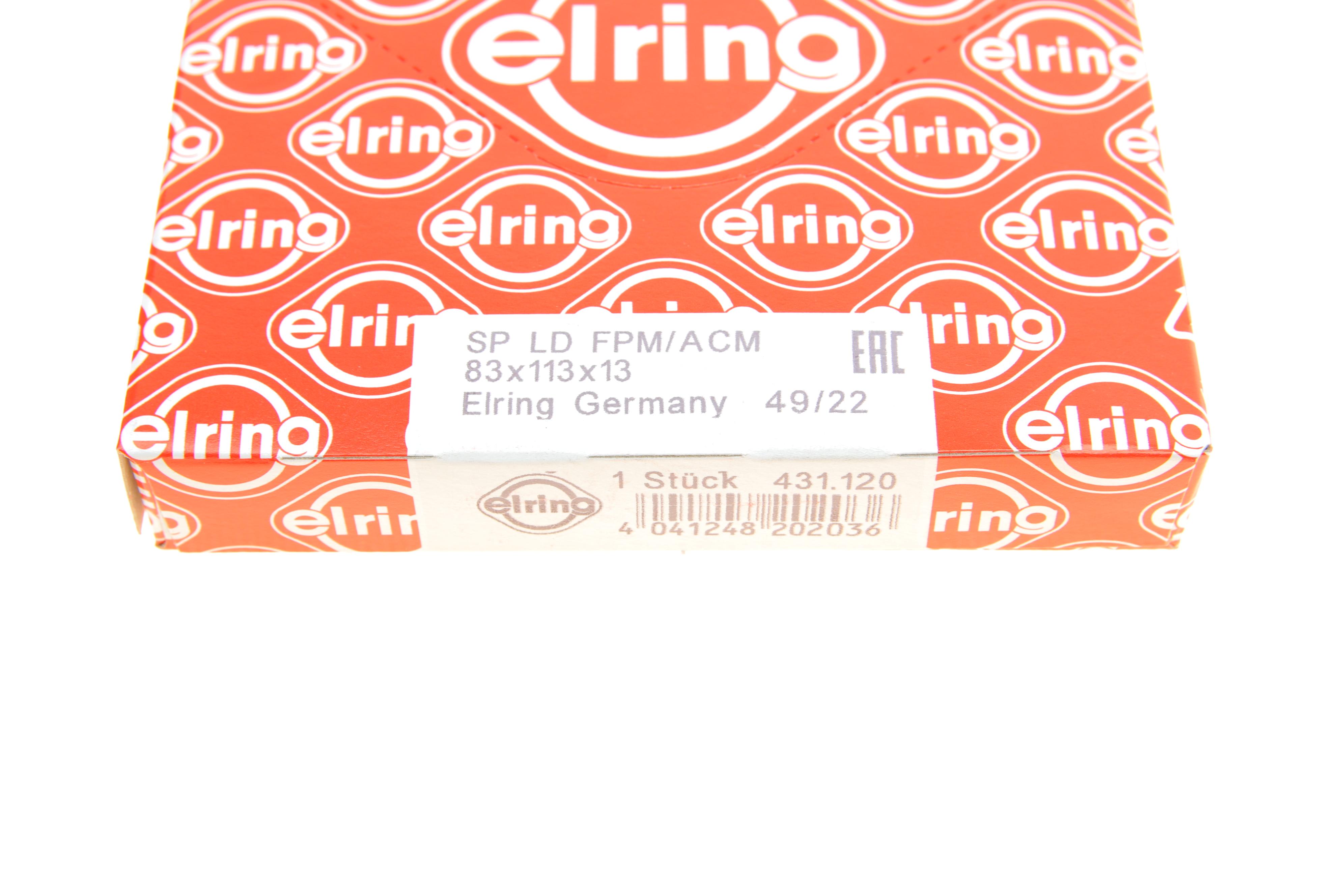 Сальник колінвалу (задній) Fiat Ducato/Iveco (83x113x13)