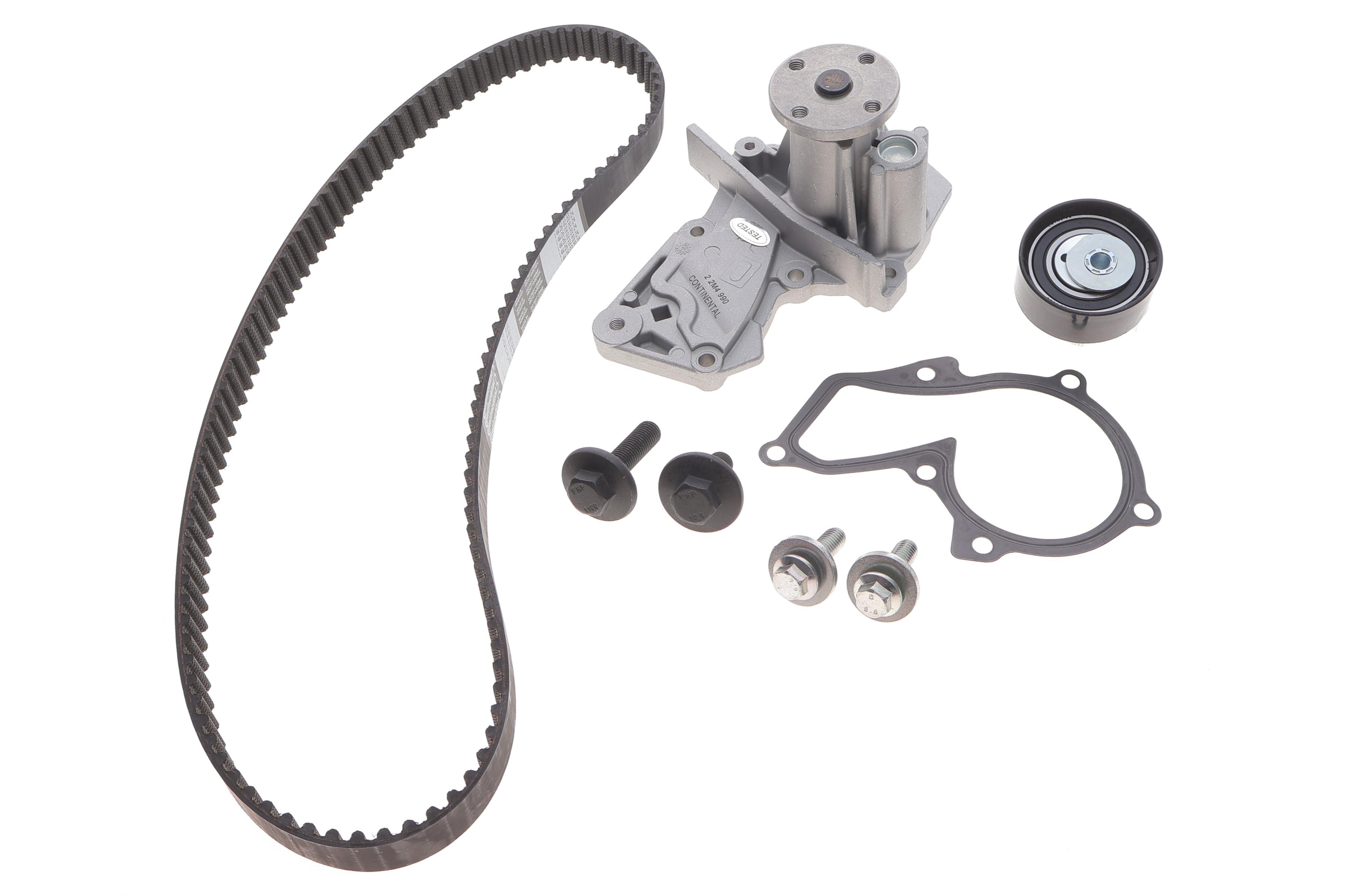 Комплект ГРМ + помпа Ford Mondeo 1.6Ti-VCT 07-14/Focus 1.4/1.6i 04-12/Fusion 1.2-1.6 02-12 (22x117z)