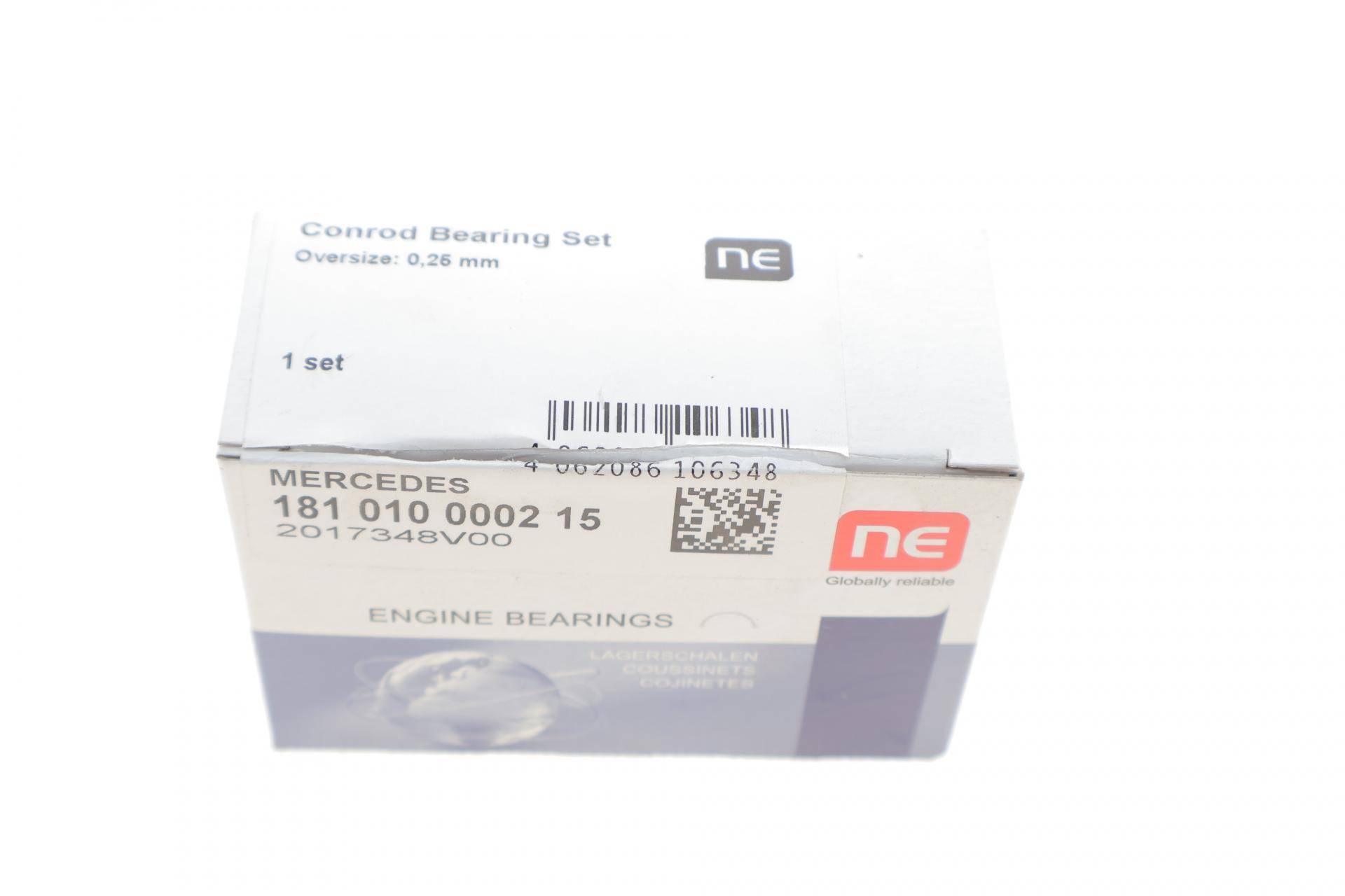 Вкладиші шатунні MB OM601/602/603 2.9TDI (+0.25) К-кт 2 шт. (1 цил) = 6110482500