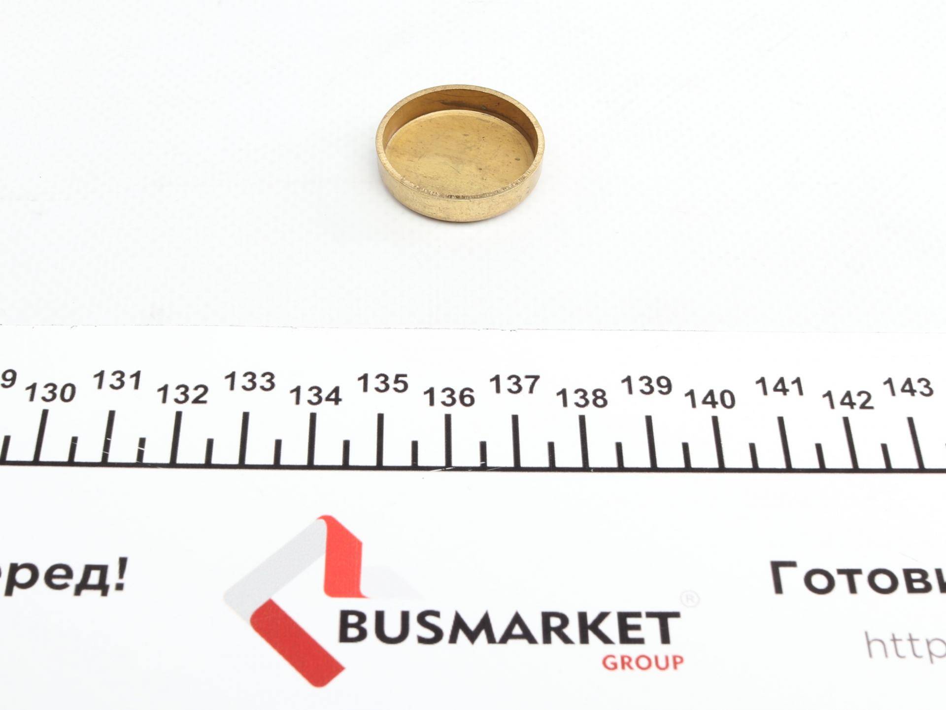 Заглушка блоку циліндрів (d=28mm) Латунь/Brass