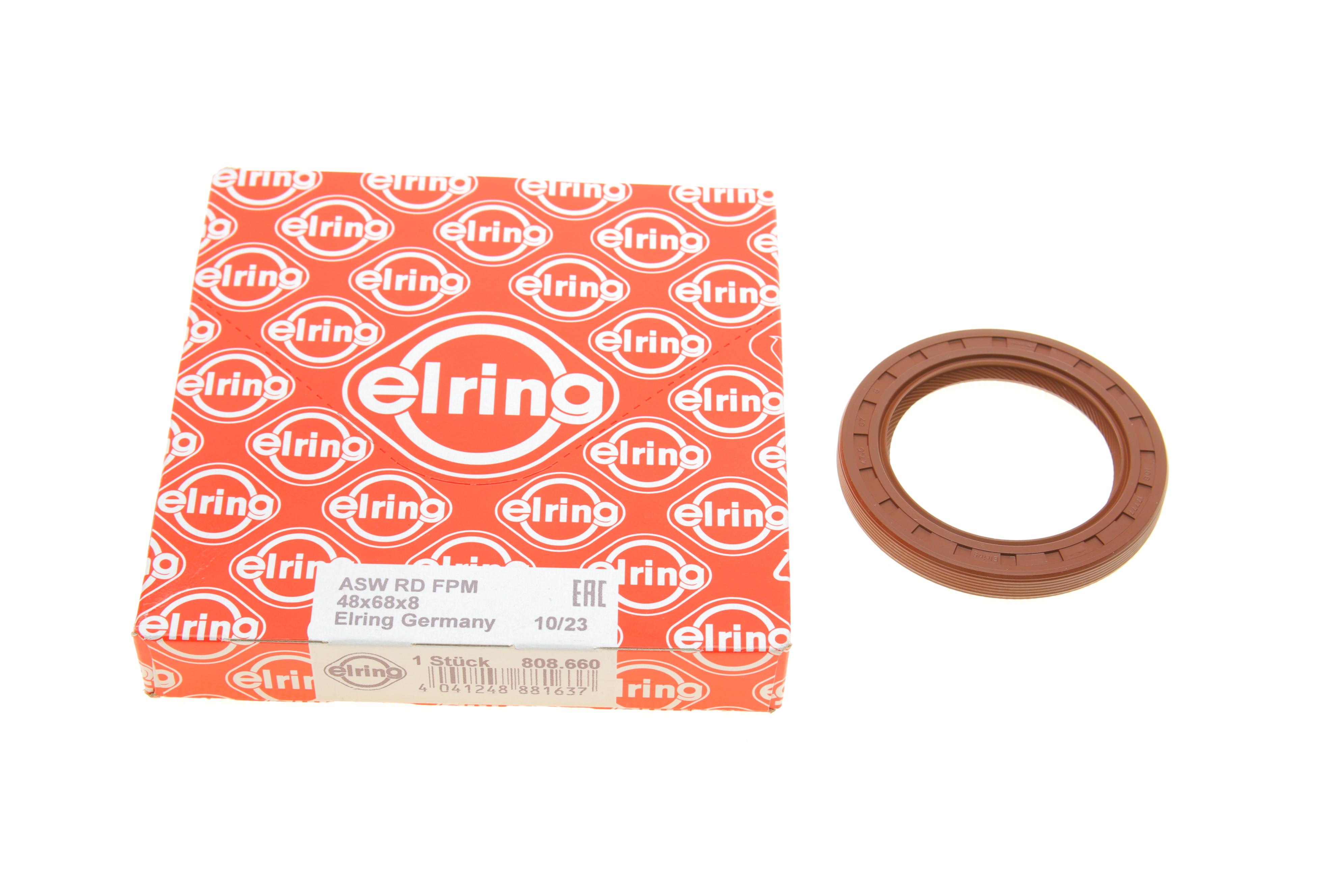 Сальник колінвалу (передній) SsangYong Rexton 2.7 Xdi 04- (48x68x10)