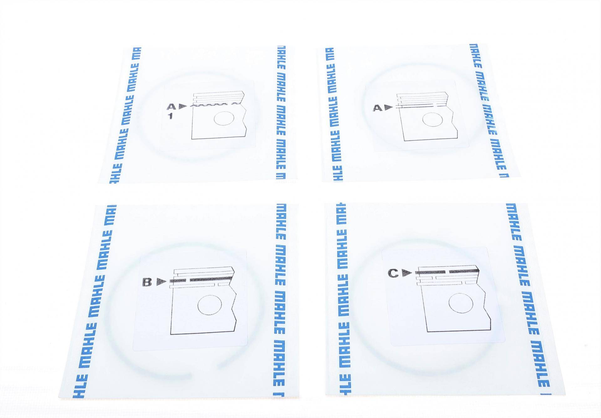 Кільця поршневі Opel Astra 1.8/Omega B 2.5 94- (81.60mm/STD) (1.5-1.5-3)