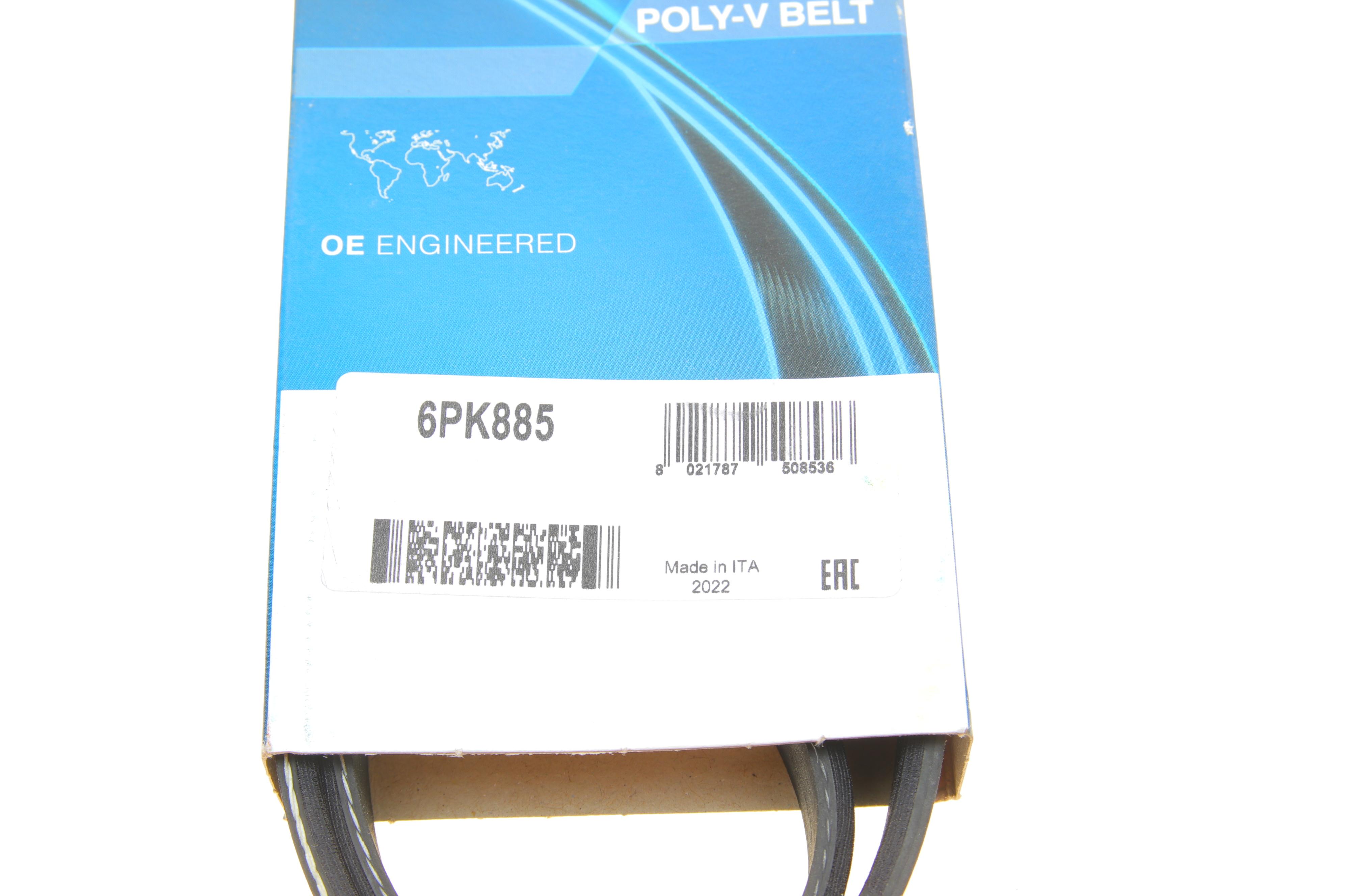 Ремінь генератора Chevrolet Aveo 1.4 06-07