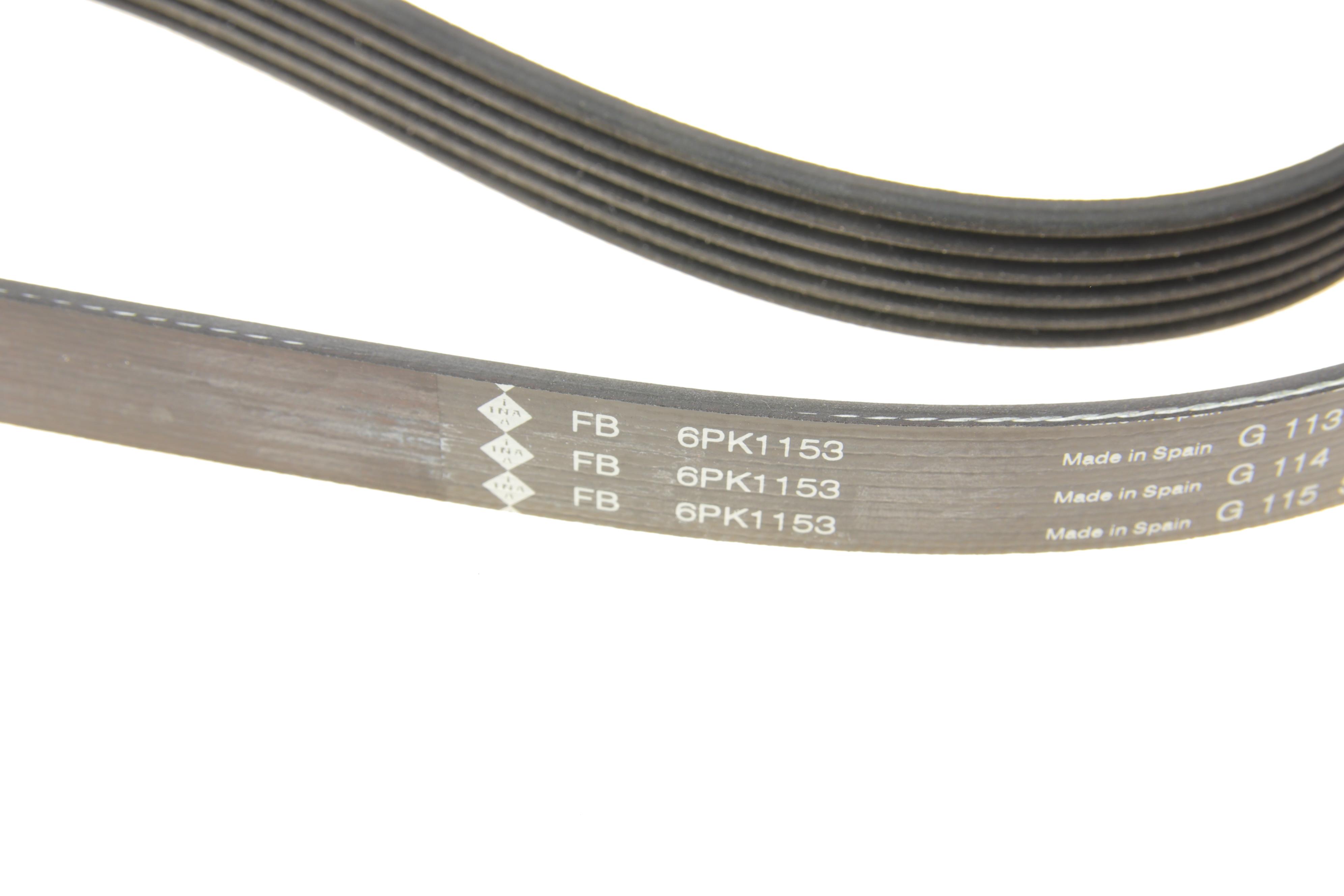 Ремінь генератора Fiat Ducato/Citroen Jumper 1.9D/TD 94-/Renault Trafic 2.5dCI 03- (6PK1153)