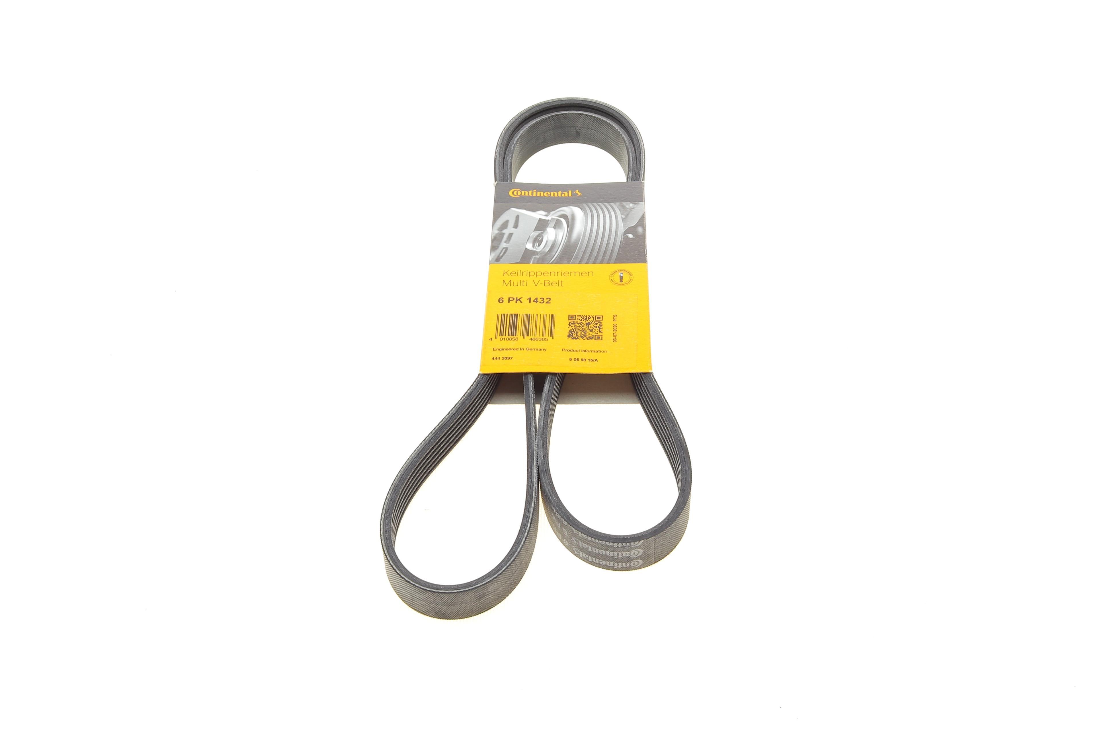 Ремінь генератора Citroen Berlingo/Fiat Scudo 1.9D (1868)