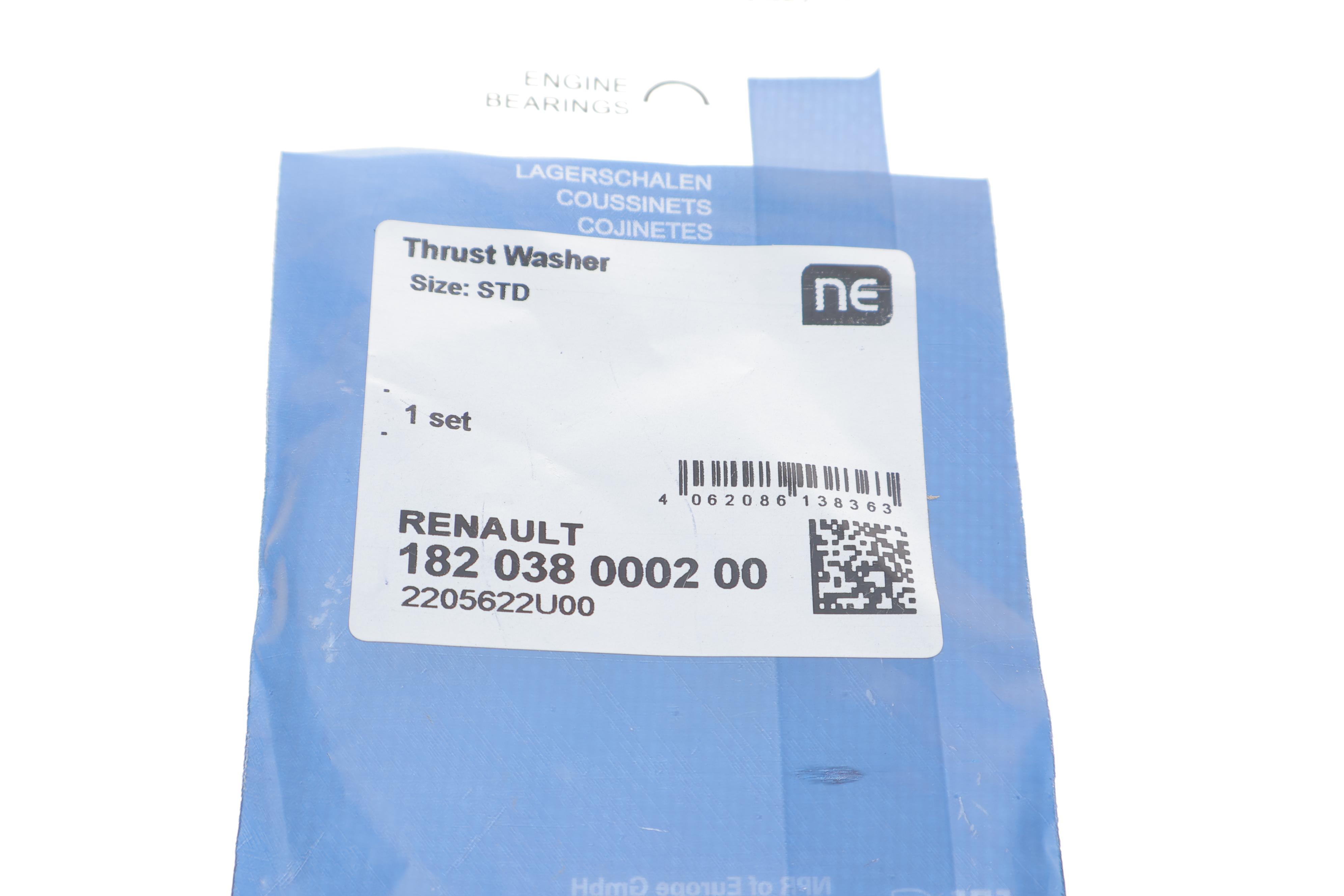 Шайба розбігу колінвалу Renault Kangoo/Megane/Scenic 1.9D (STD) = 6238810000