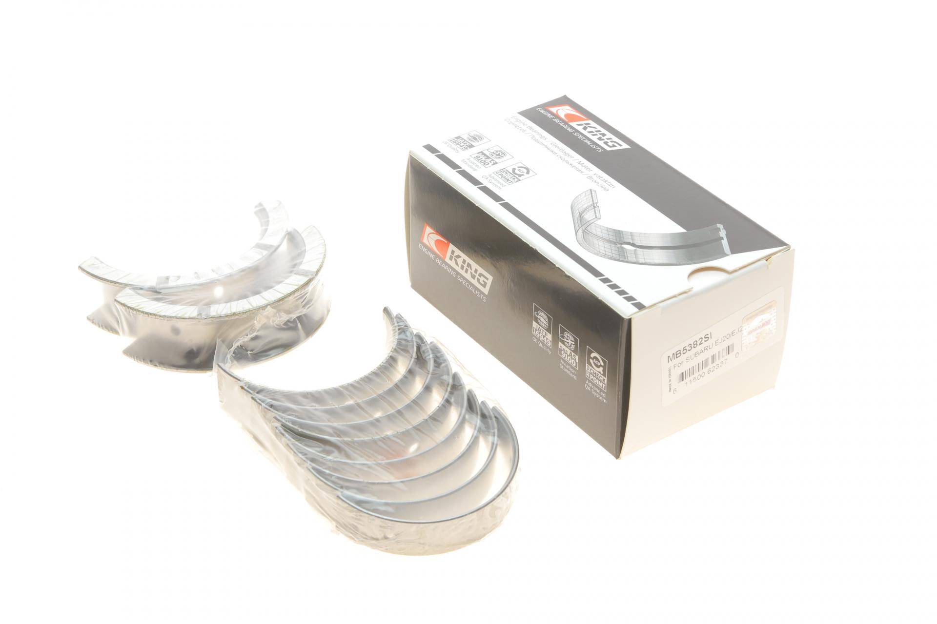 Вкладиші корінні Subaru Forester/Impreza/Legacy 1.6-2.5 AWD 92- (STD)