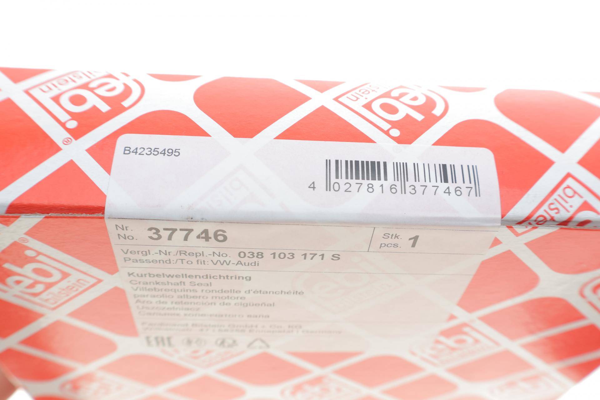 Сальник колінвалу (задній) VW T5/ Caddy 1.9TDI/2.0SDI 04-10