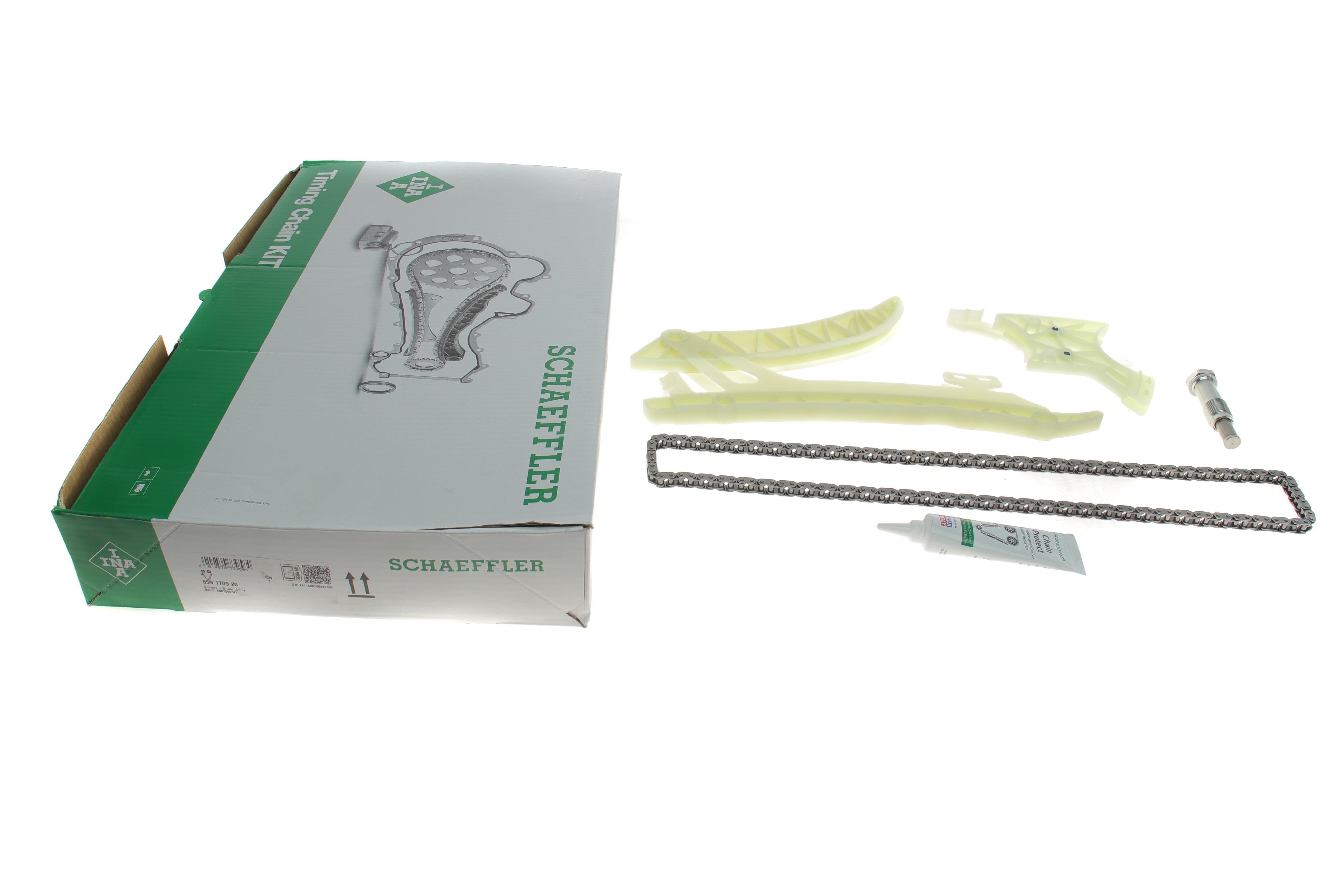 Комплект ланцюга ГРМ BMW 3 (F30/F80) 2.0i 12-18/5 (F10/F07) 1.6i/2.0i (N20/N26) 11-17 (ланцюг INA)