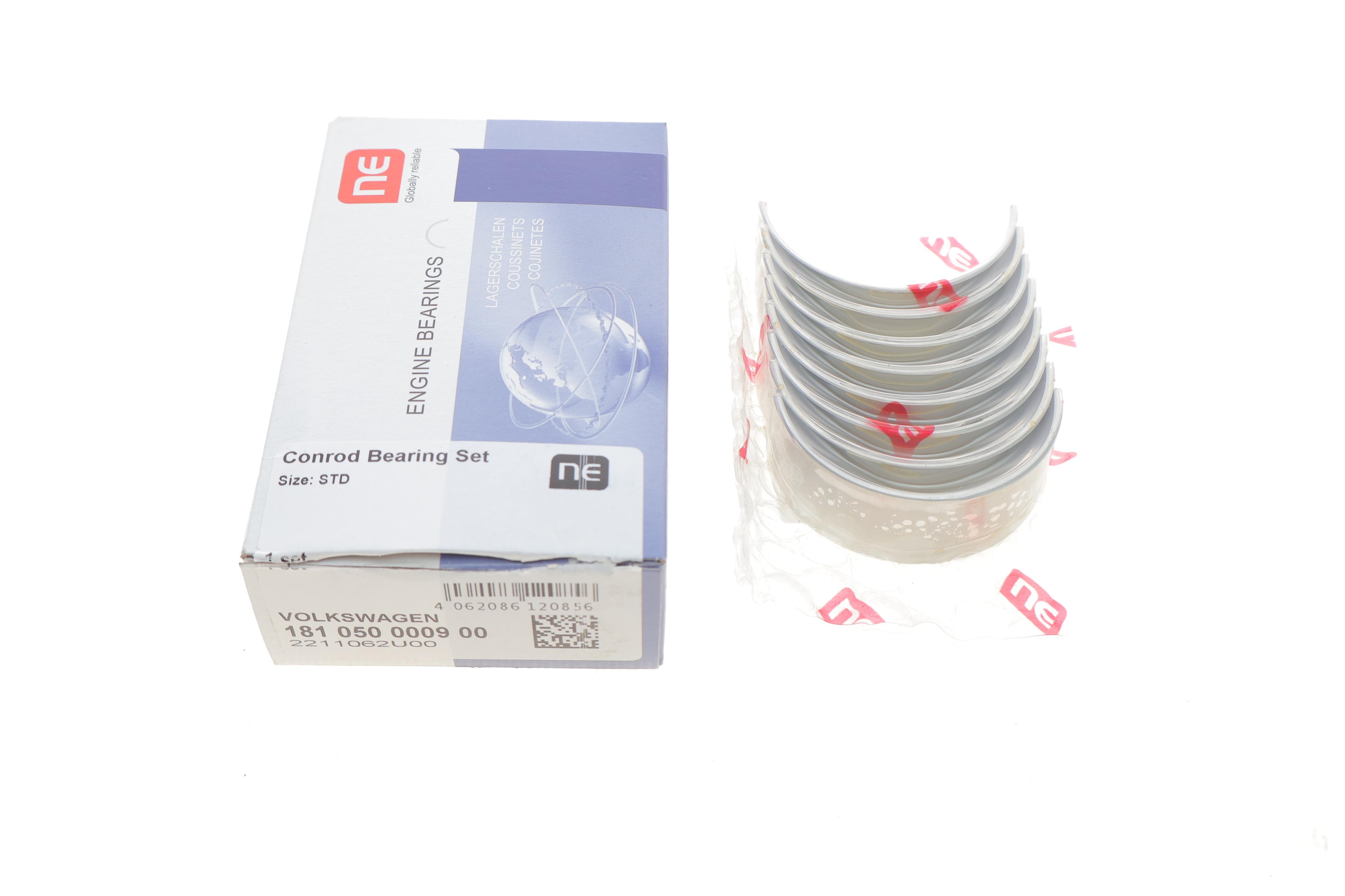 Вкладиші шатунні VW Caddy/Passat/T4 1.9D (STD) = 6150580000