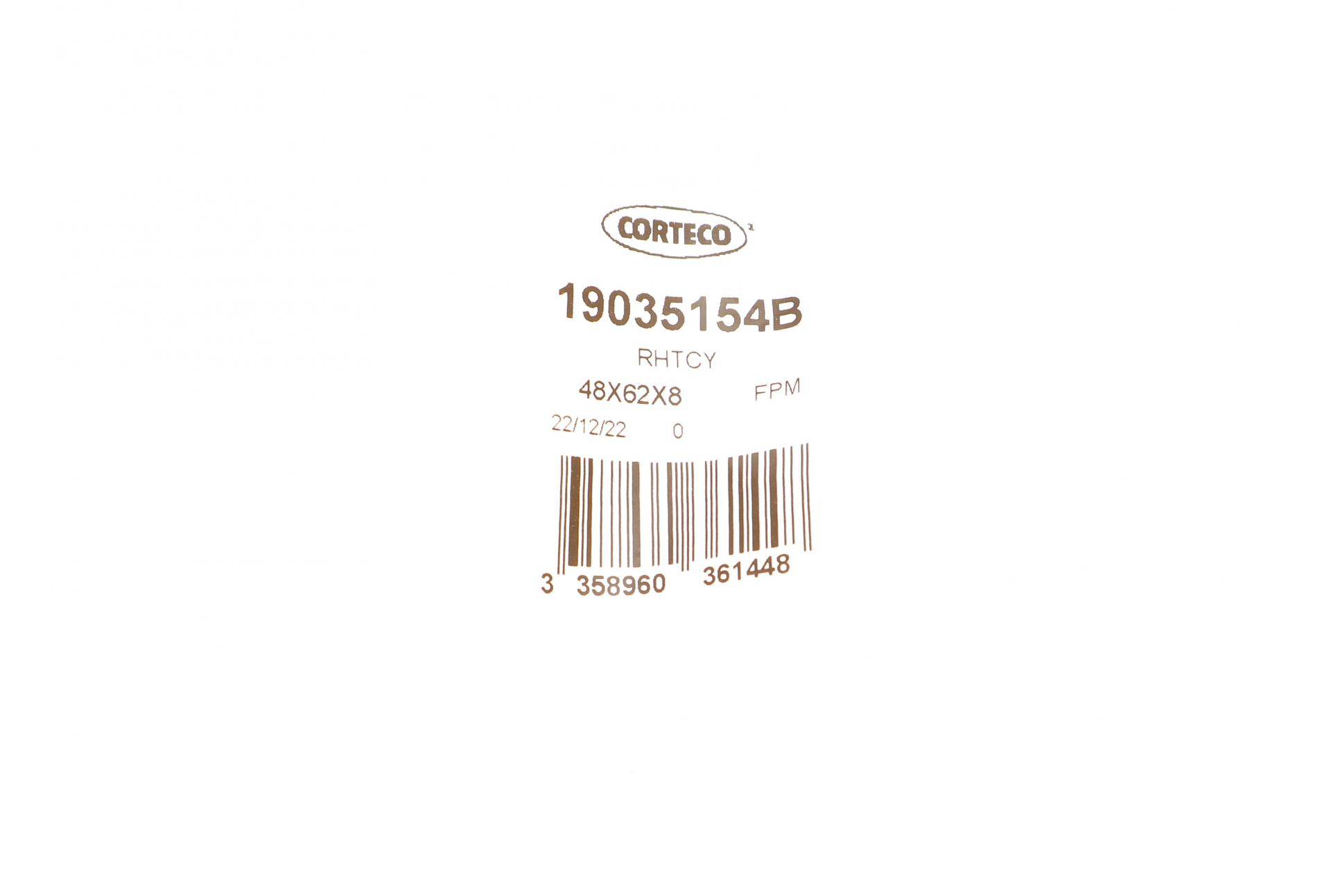 Сальник колінчастого валу (передній) Kia Sorento-02 (48x62x8)