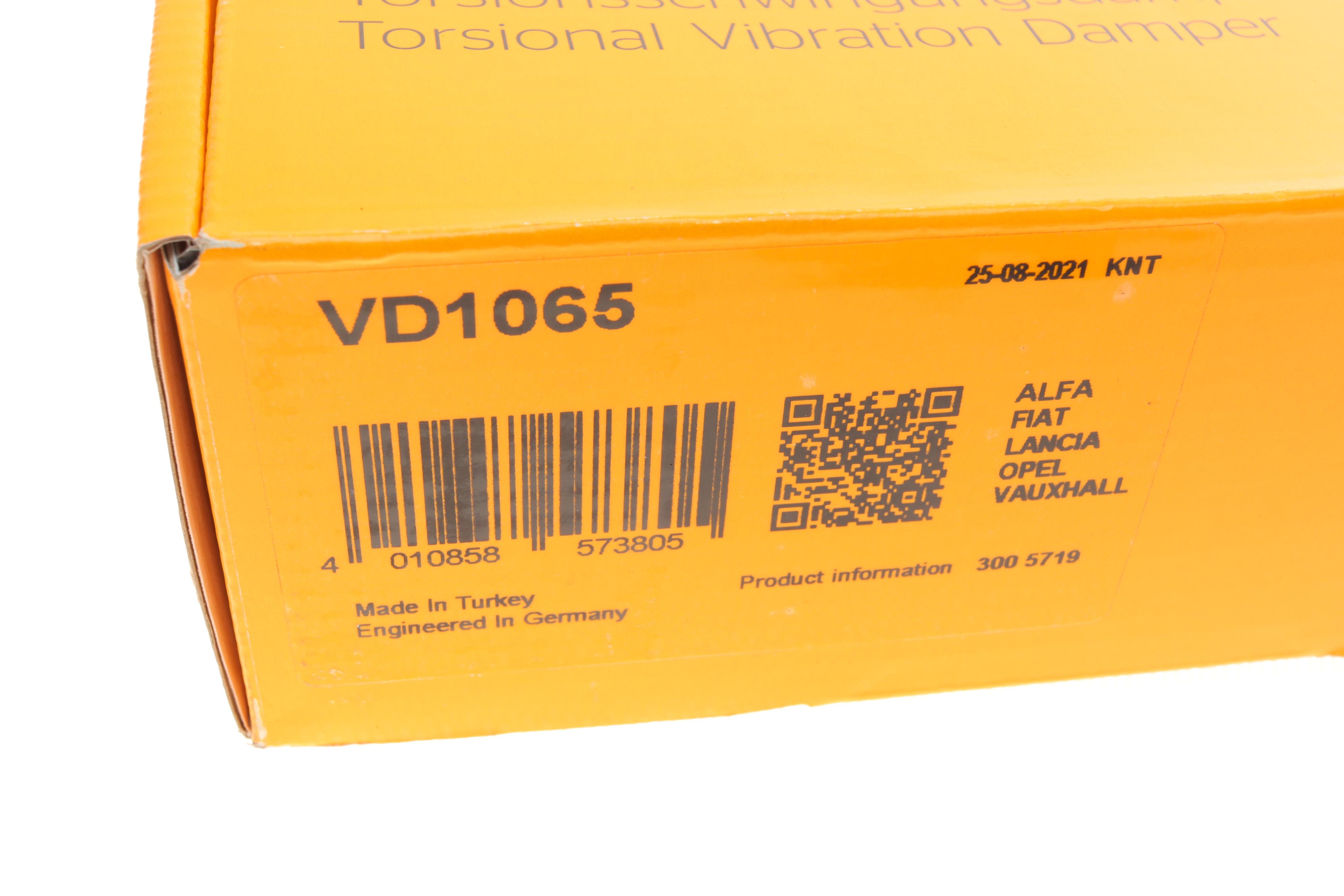 Шків колінвалу Fiat Doblo/Punto/Bravo/Stilo 1.9JTD 96-/Opel Astra H/Combo/Zafira 1.9CDTi 03-15 (6PK)