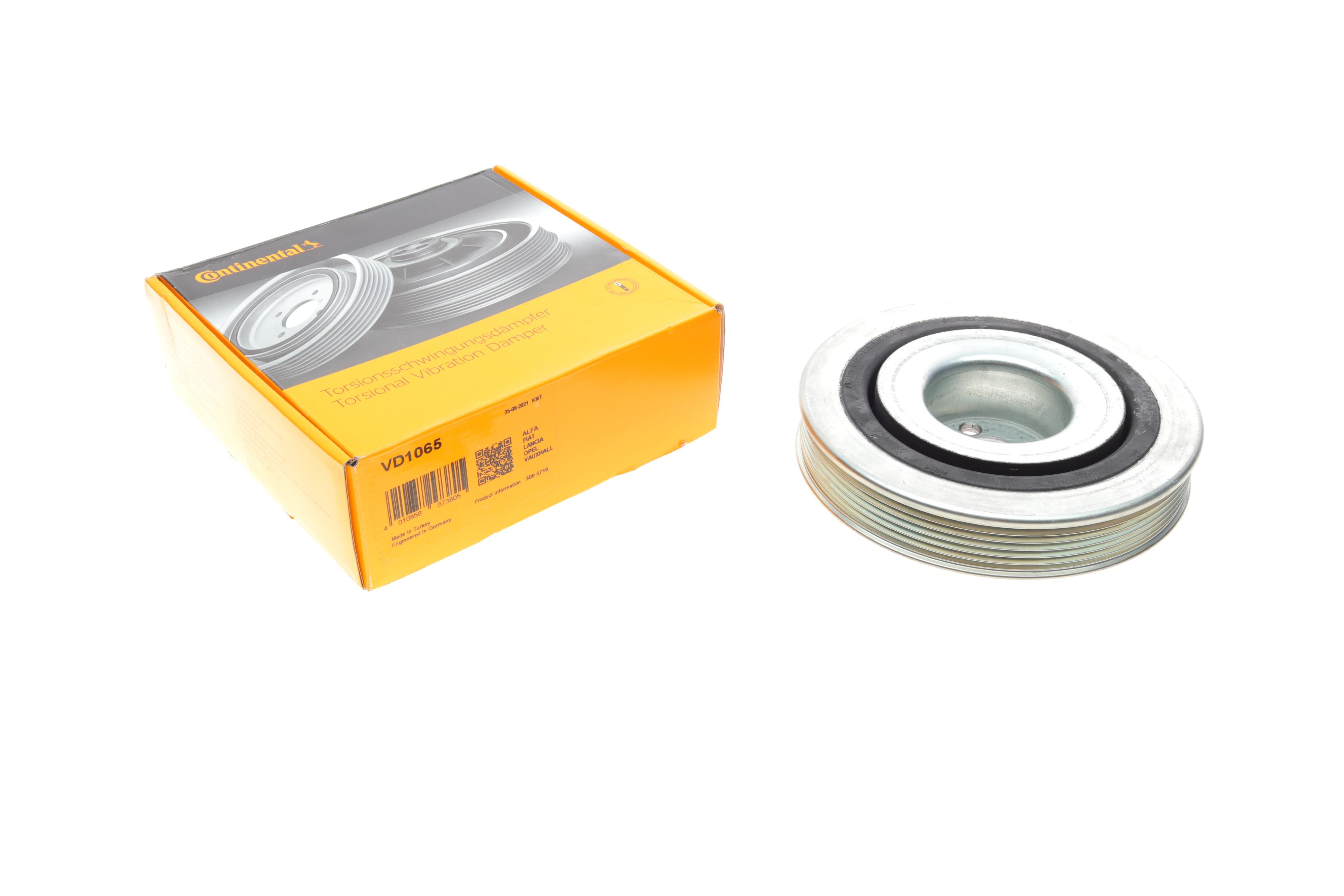 Шків колінвалу Fiat Doblo/Punto/Bravo/Stilo 1.9JTD 96-/Opel Astra H/Combo/Zafira 1.9CDTi 03-15 (6PK)