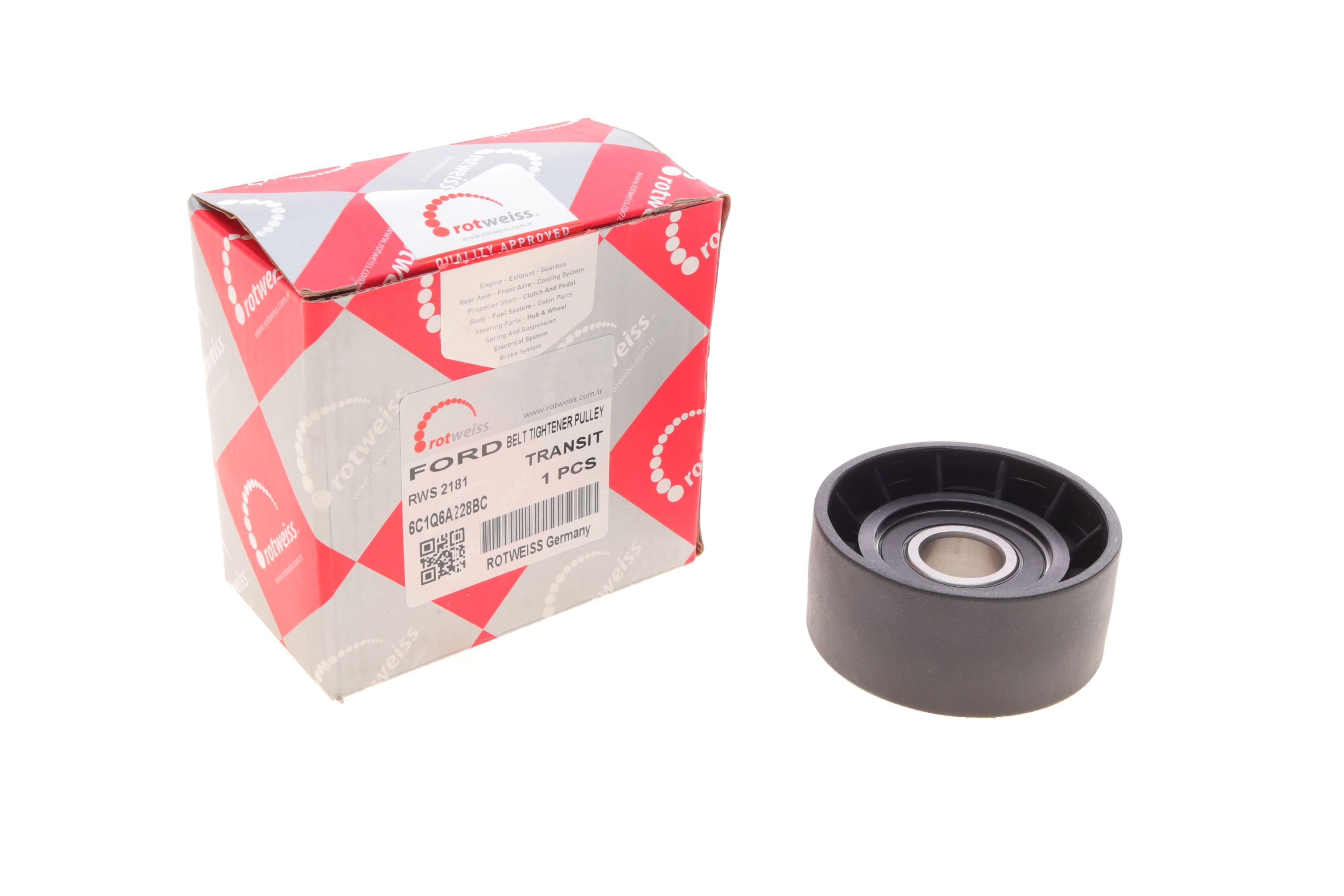 Ролик генератора Ford Transit 2.4TDCi 06- (65x30x17) (натяжний)