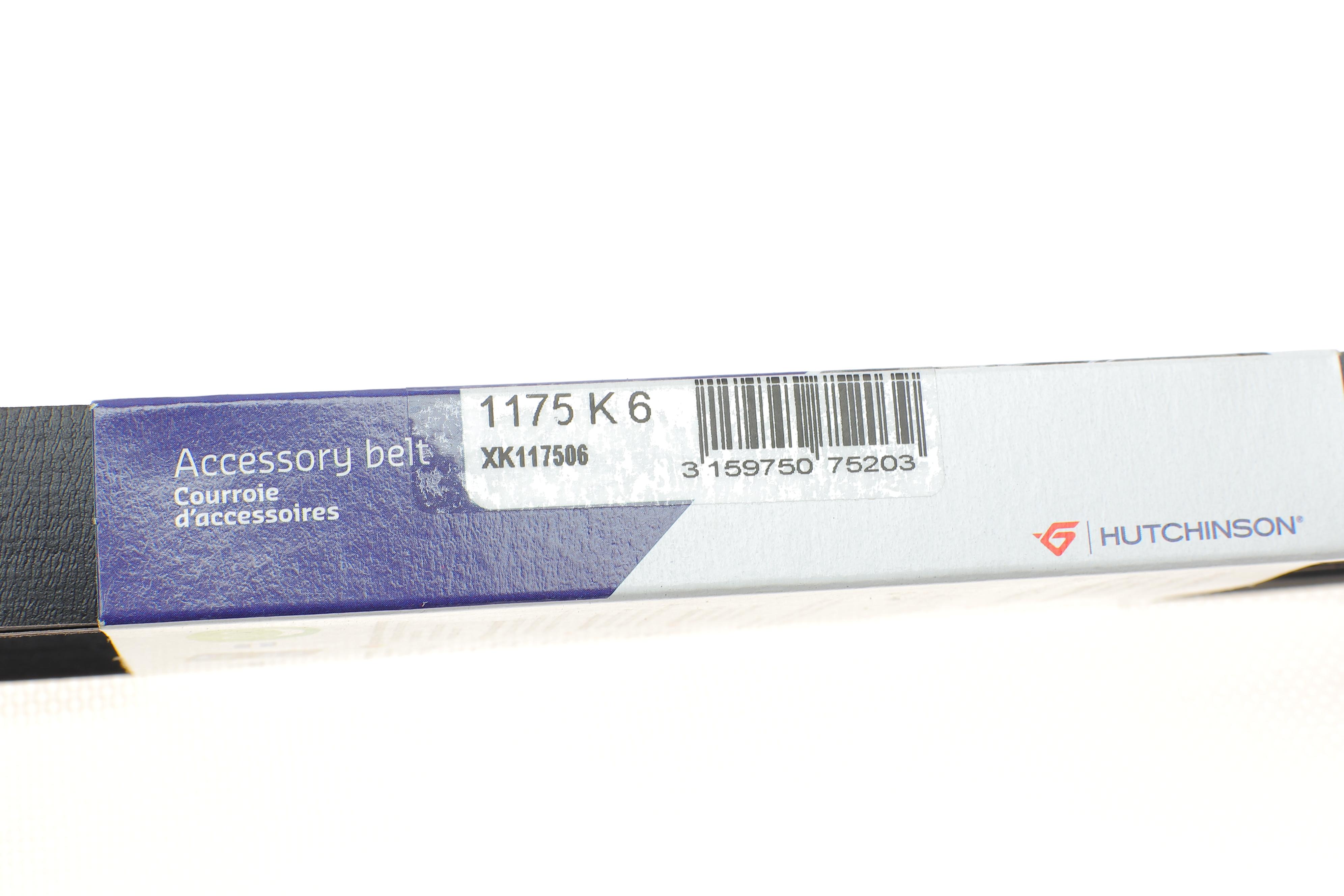 Ремінь генератора Renault Duster 1.5 dCi 17- (6PK1175)