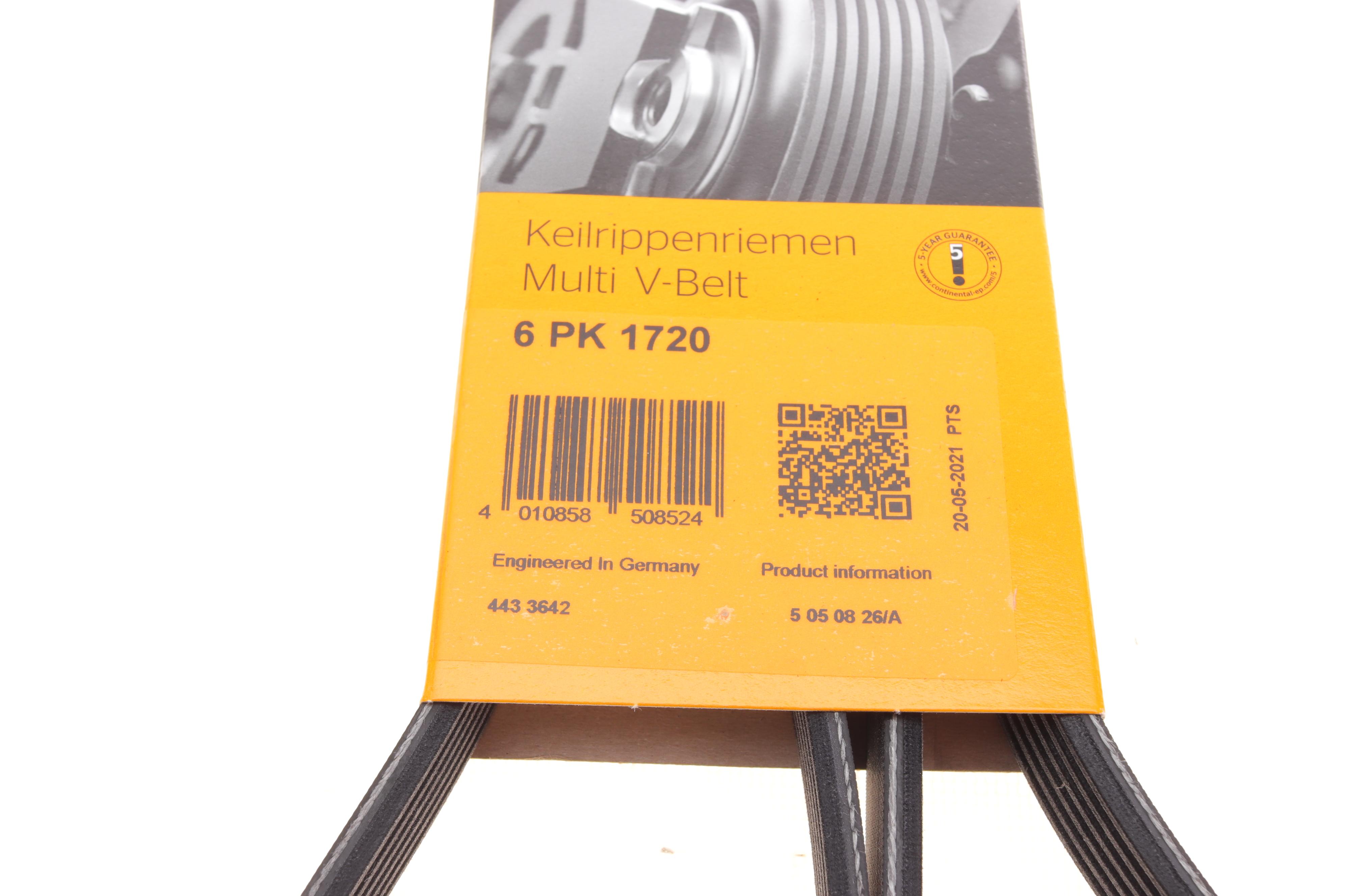 Ремінь генератора Ford Connect 1.8 TDCI