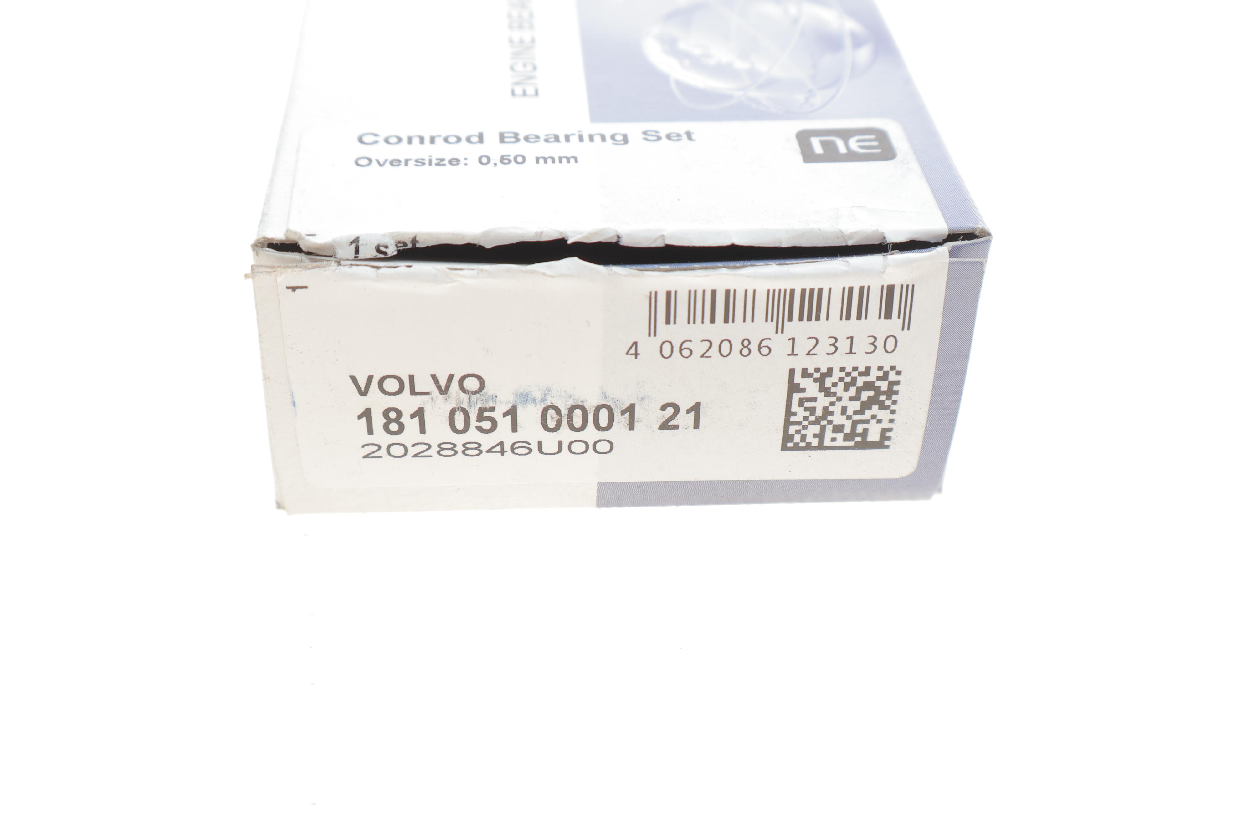 Вкладиші шатунні Citroen Berlingo 1.6HDI (+0.50) = 6151655000