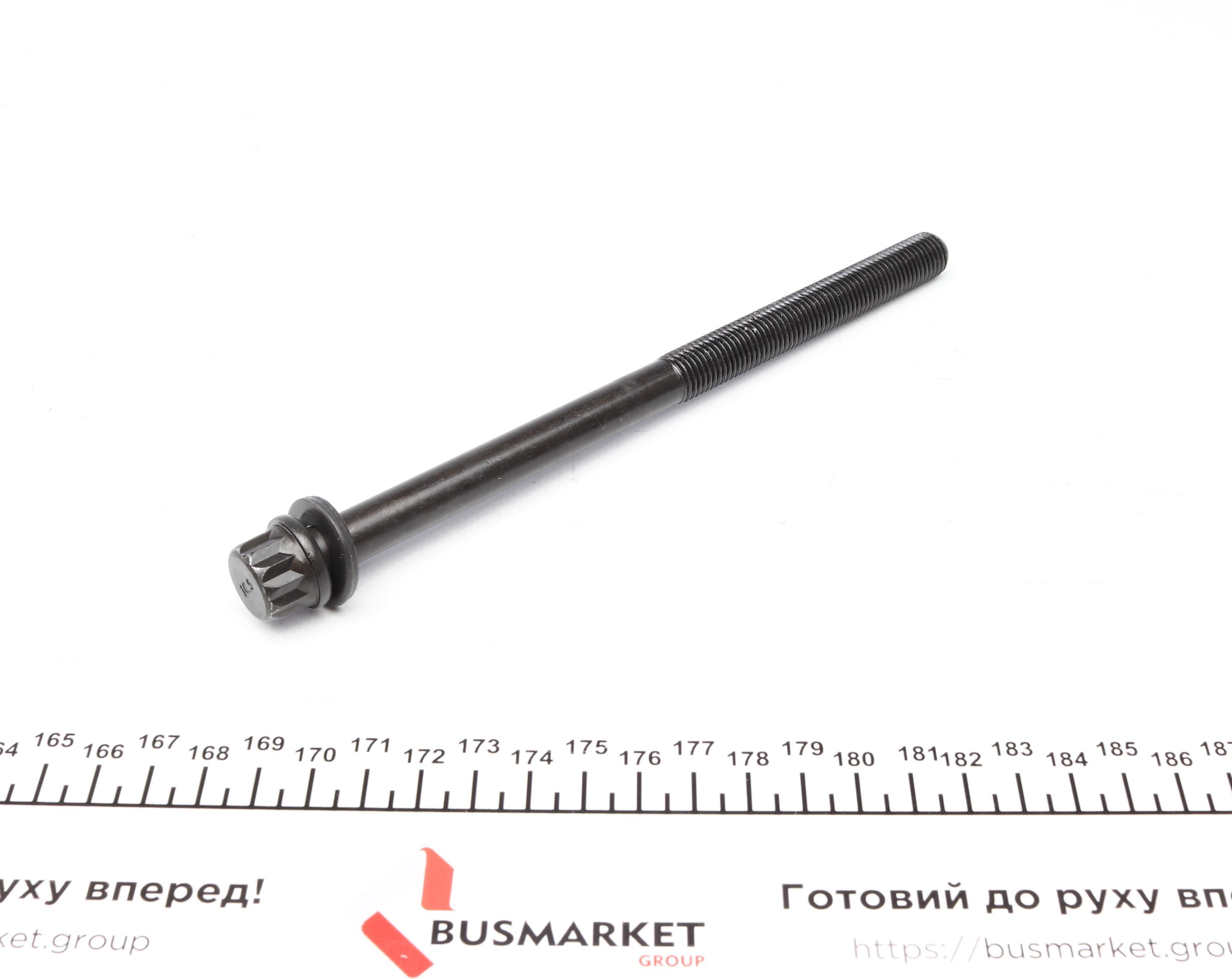 Болти головки (к-кт 10шт.) Hyundai Tucson/Santa Fe/Kia Cee'd/Cerato1.5D/2.0D 01- (M12x184mm)