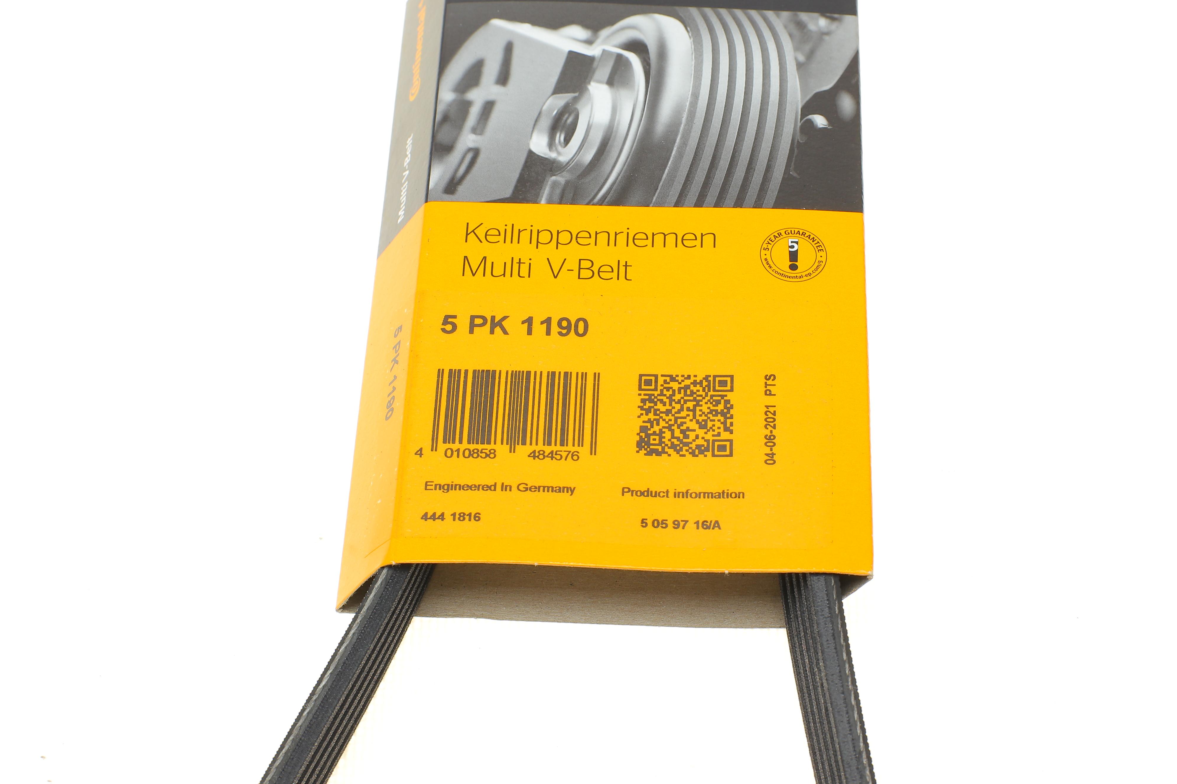 Ремінь генератора Fiat 500X 1.0 18-/Palio 1.2 01-/Mitsubishi Lancer 1.5/1.6 08-