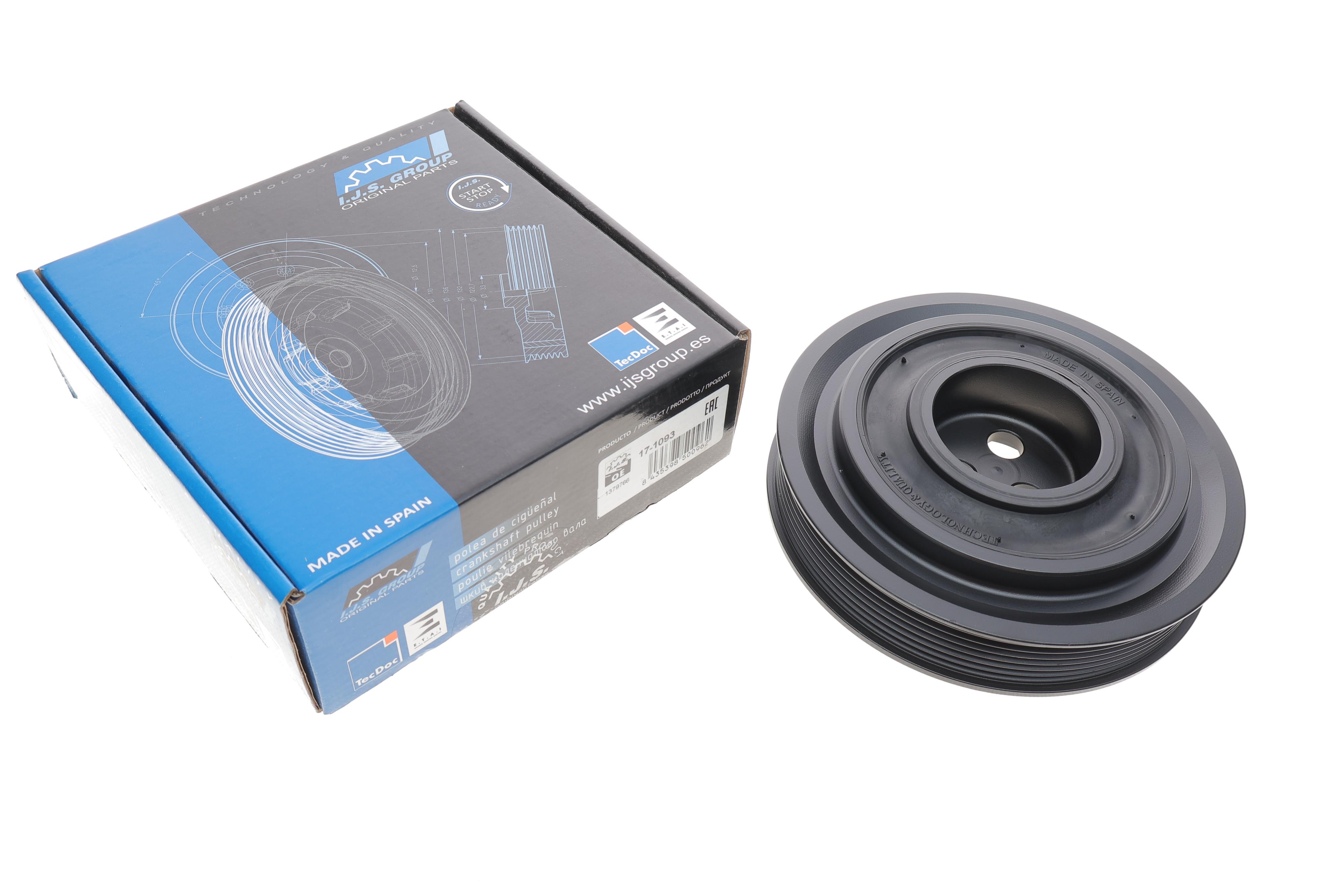 Шків колінвалу Ford Transit 2.4TDCI 06- (7PK)