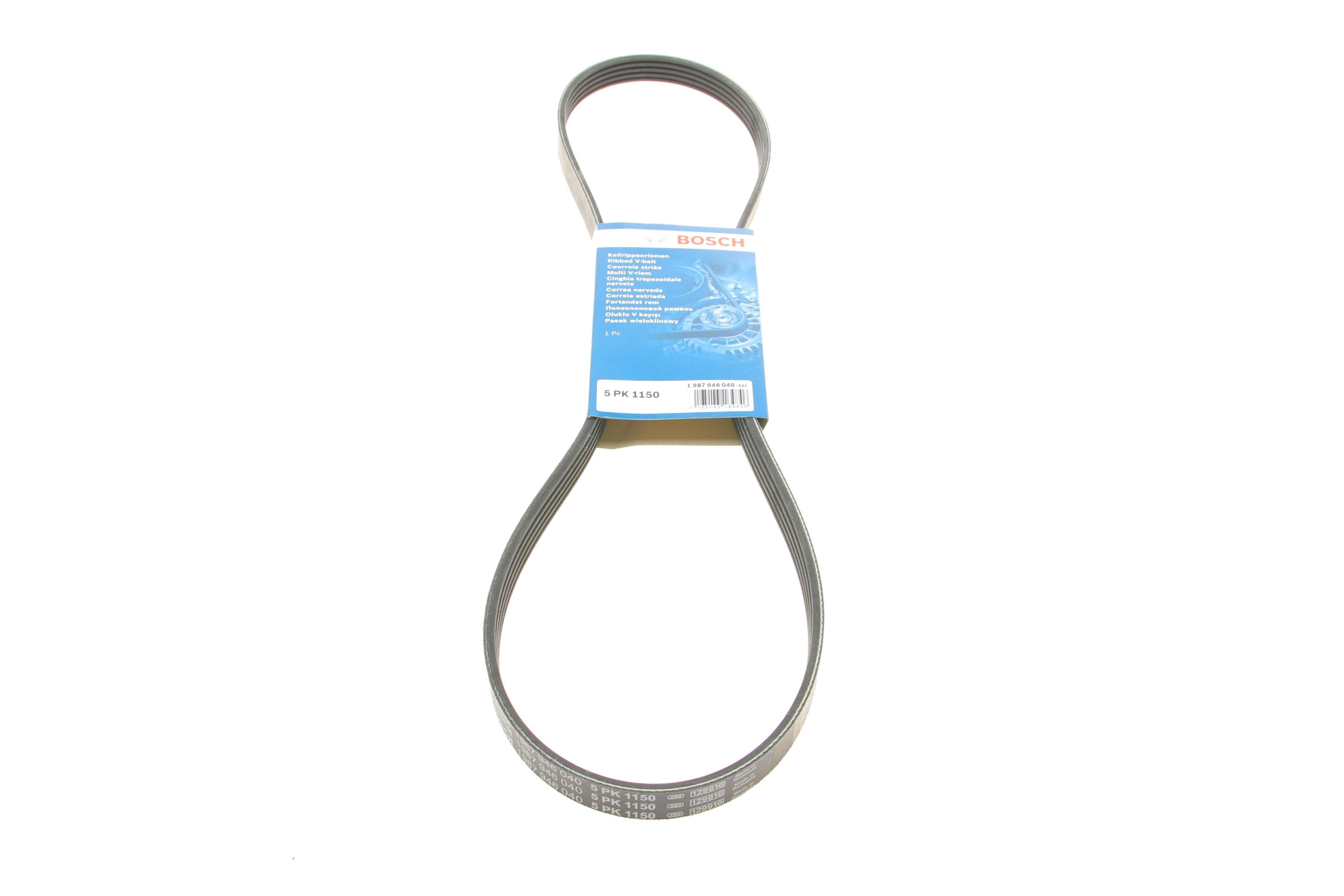 Ремінь генератора Fiat Doblo/Opel Combo 1.4i 10- (5PK1150)