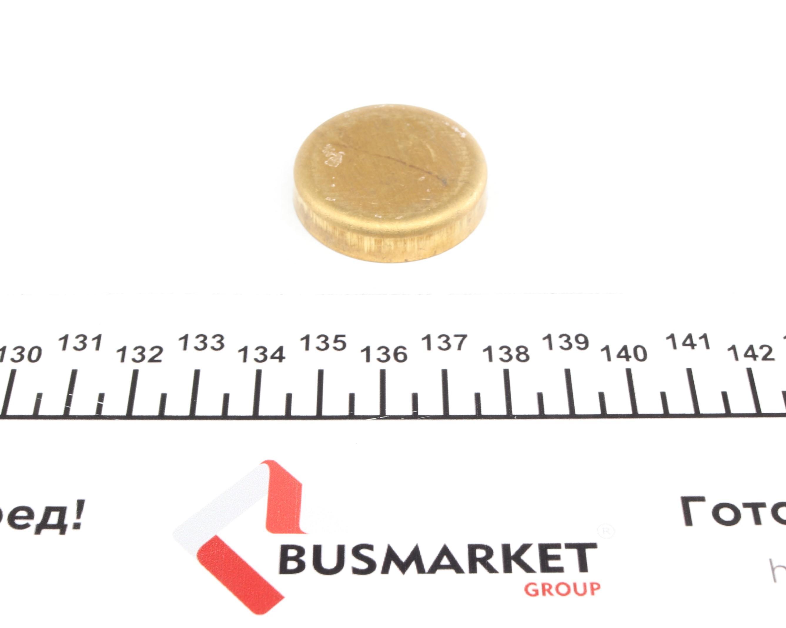 Заглушка блоку циліндрів (d=35mm) Латунь/Brass