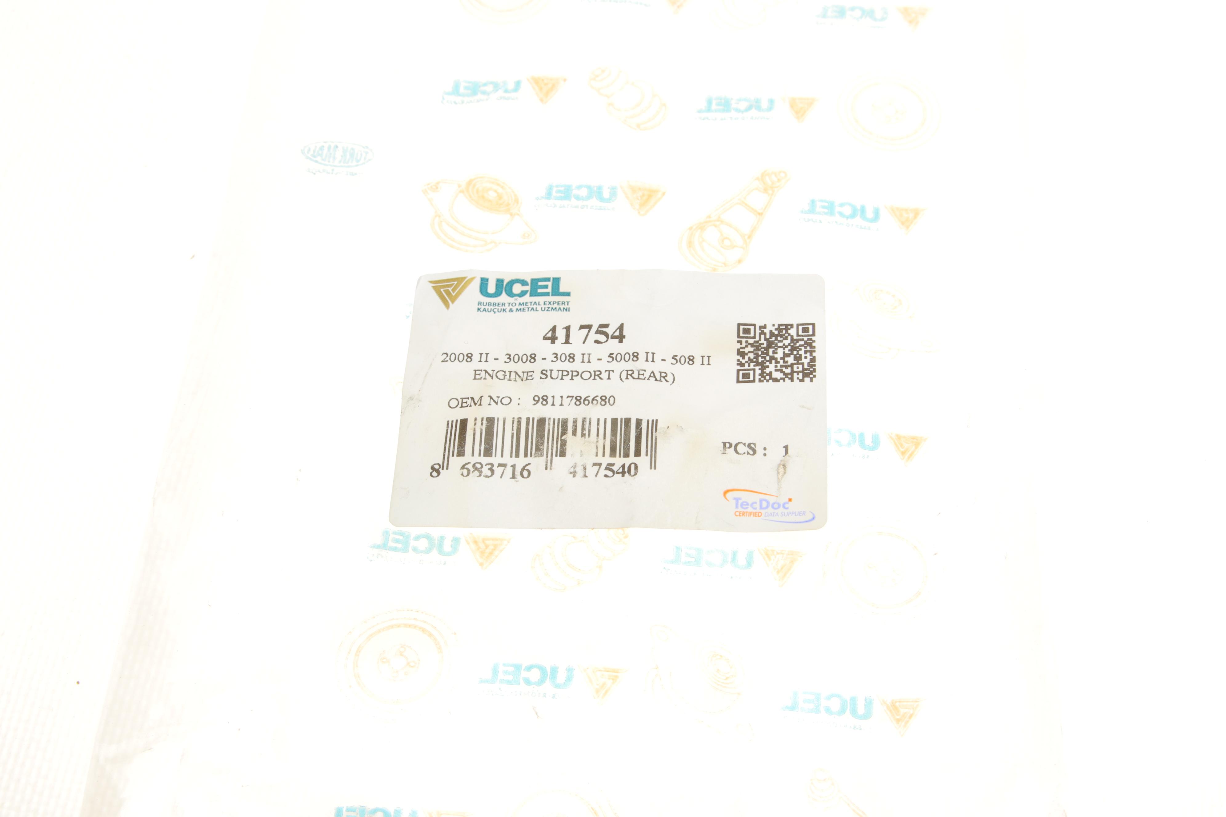 Подушка двигуна (задня/нижня) Citroen Jumpy 1.6HDI 16- (кісточка)