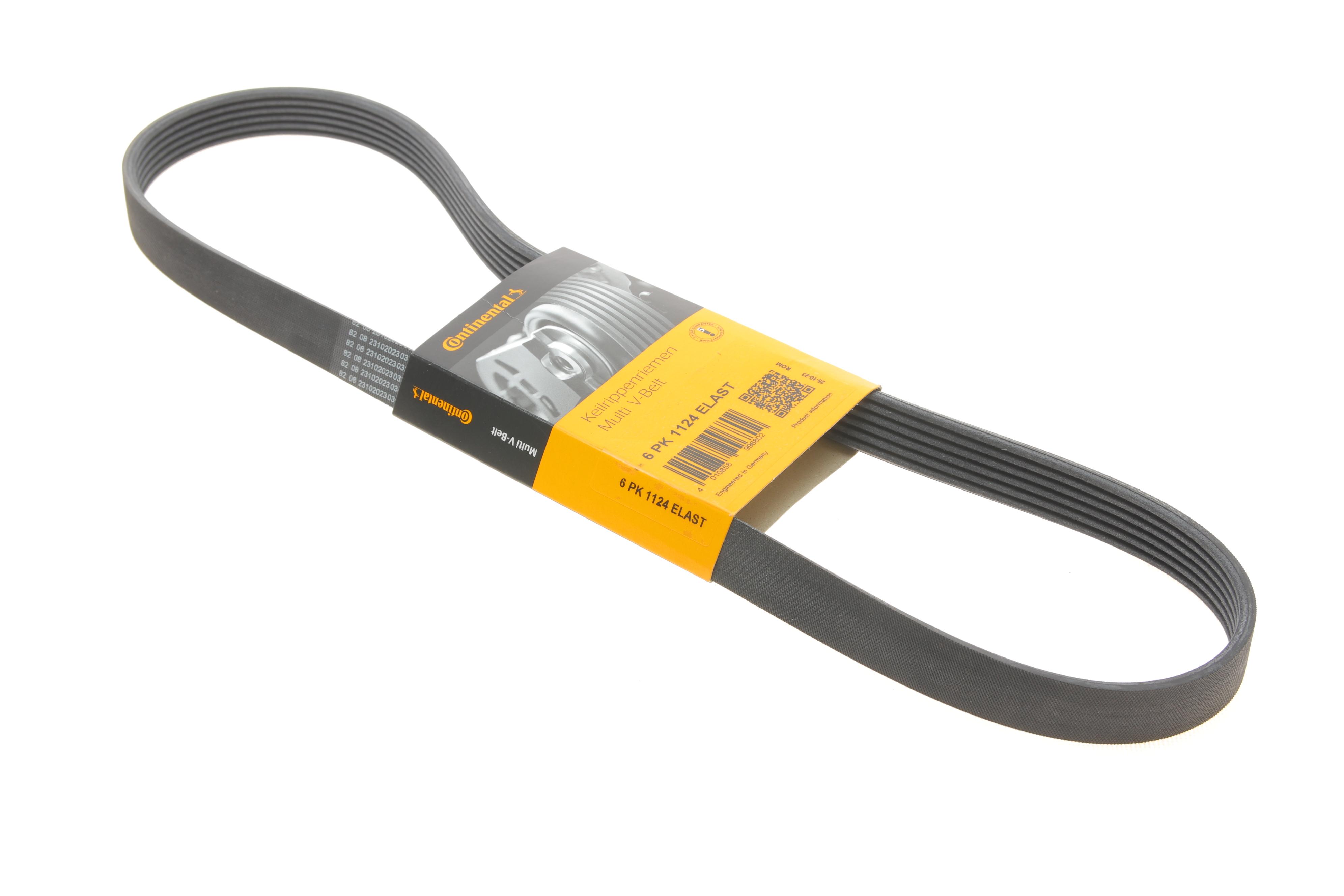 Ремінь генератора MB Sprinter (W906/W907/W910) 2.2 CDI (OM651) 06- (6PK1124)