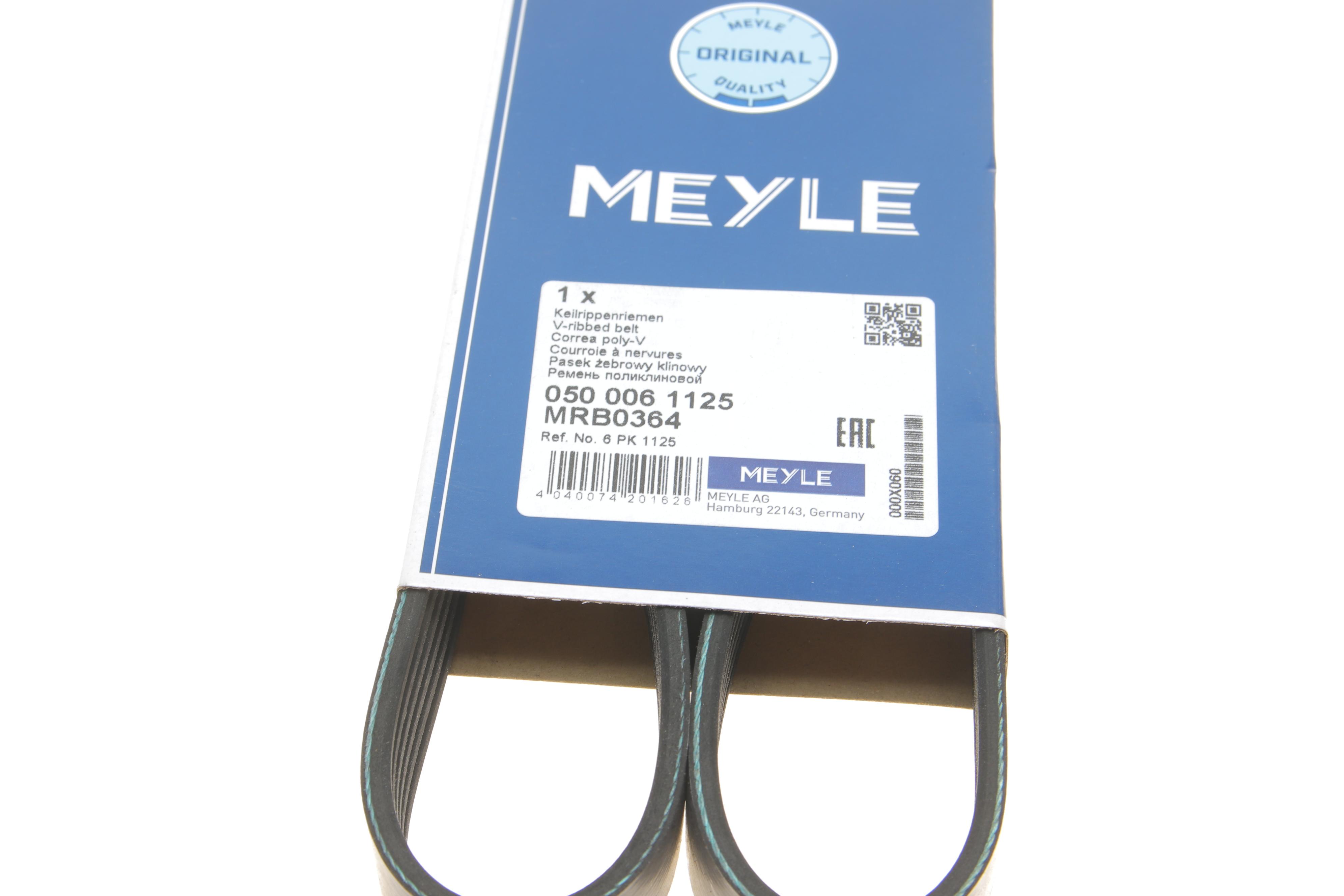 Ремінь генератора Opel Movano/Renault Master/Kangoo 1.9dCi/dTi 98-/Trafic 2.0 06- (6PK1125)