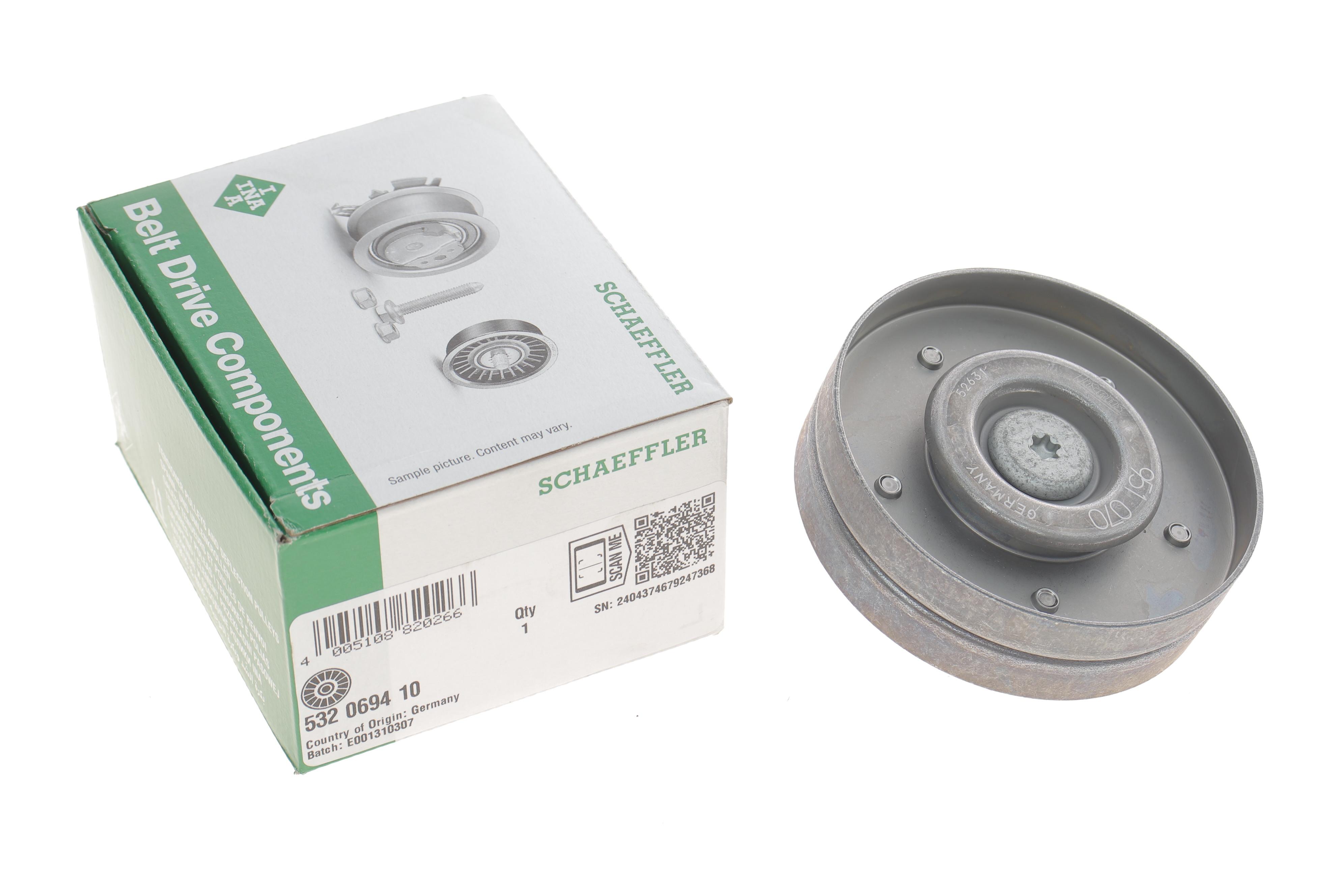 Ролик генератора Audi A4/A5/A6/Q5/VW Amarok/Multivan V/T5 1.8-2.0 07- (паразитний) (90x25)