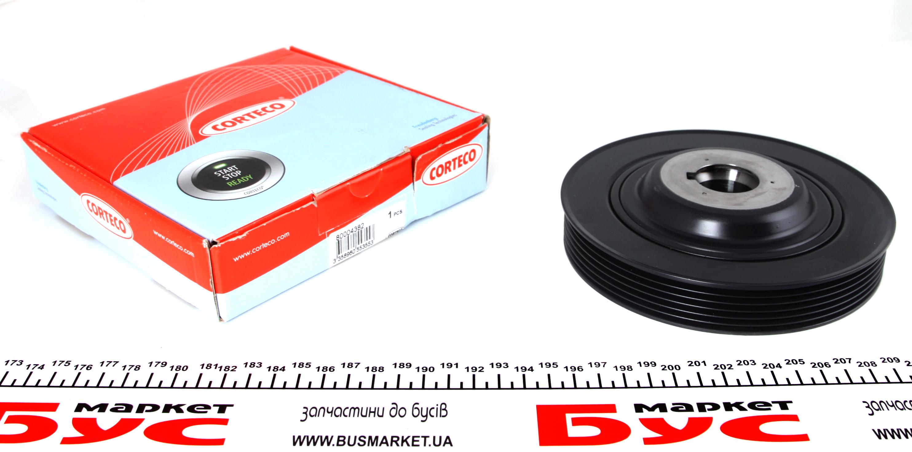 Шків колінвалу Citroen Jumpy/Fiat Scudo/Peugeot Expert 2.0D 07- (6PK)