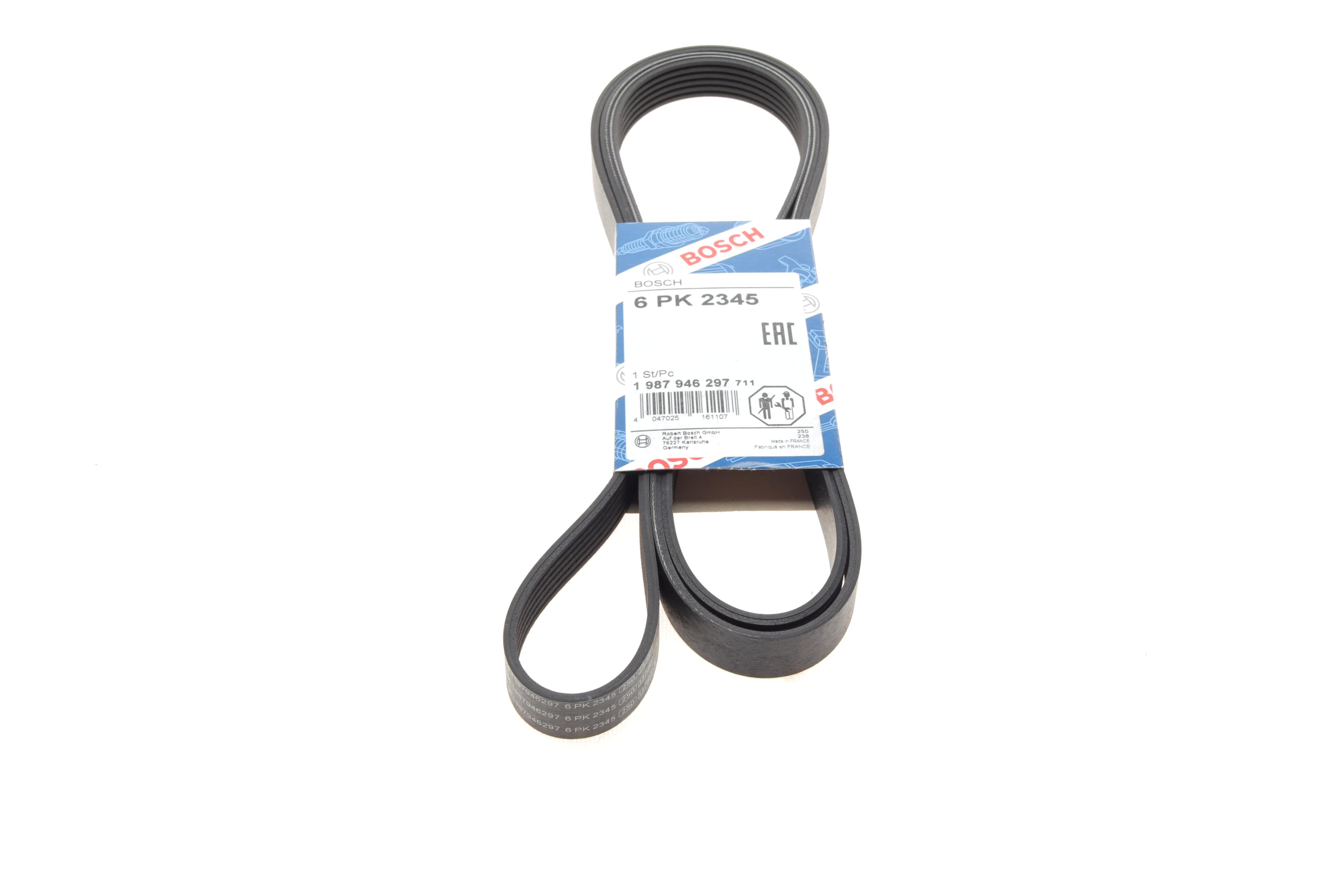 Ремінь генератора Land Rover Discovery III 4.4 04-13/Cadillac Escalade 6.0 01-06 (6PK2345)