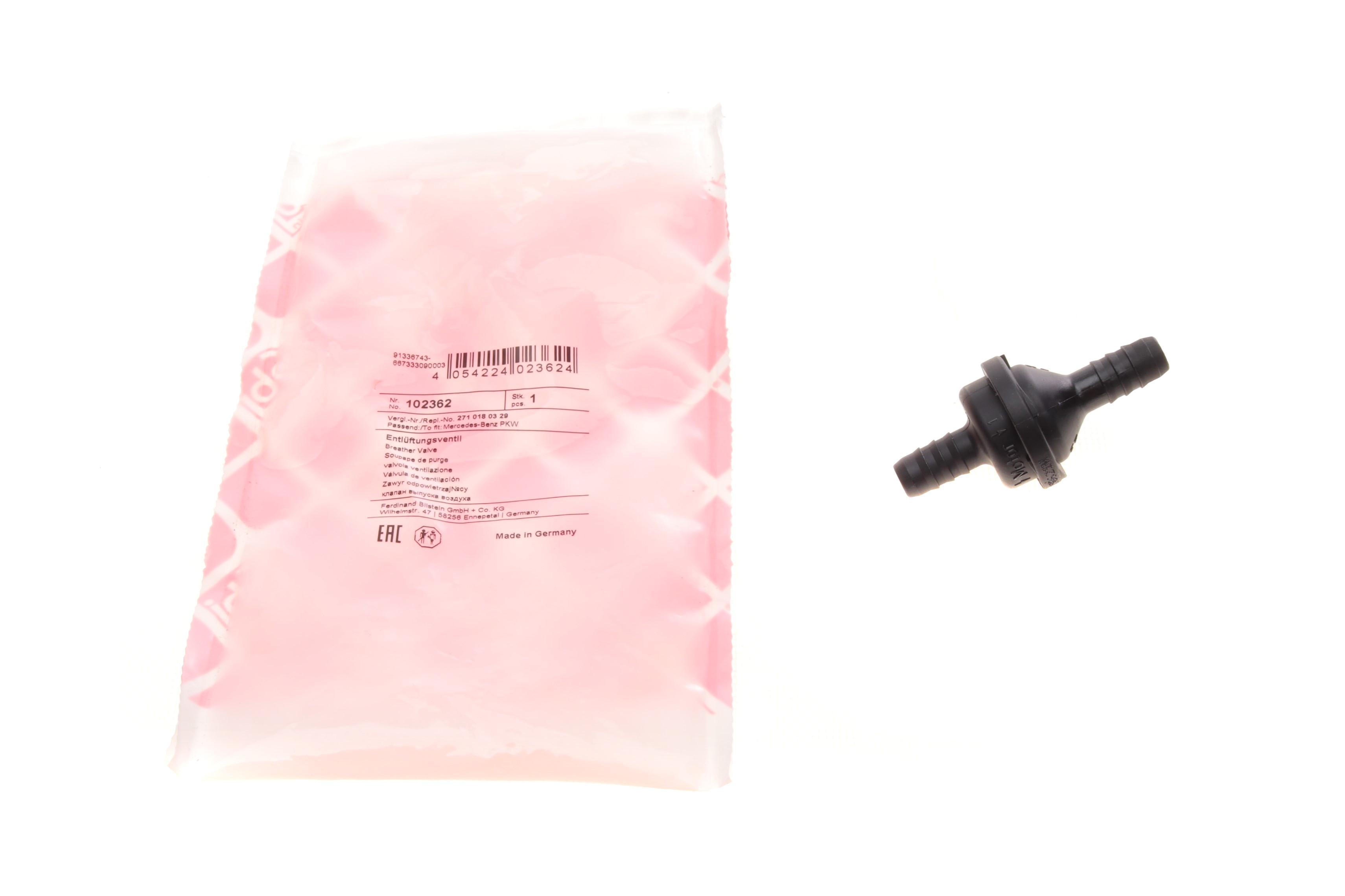 Клапан вентиляції картера MB C-class (W203/W204)/E-class (W211/W212) 00-16/Sprinter 906 06-