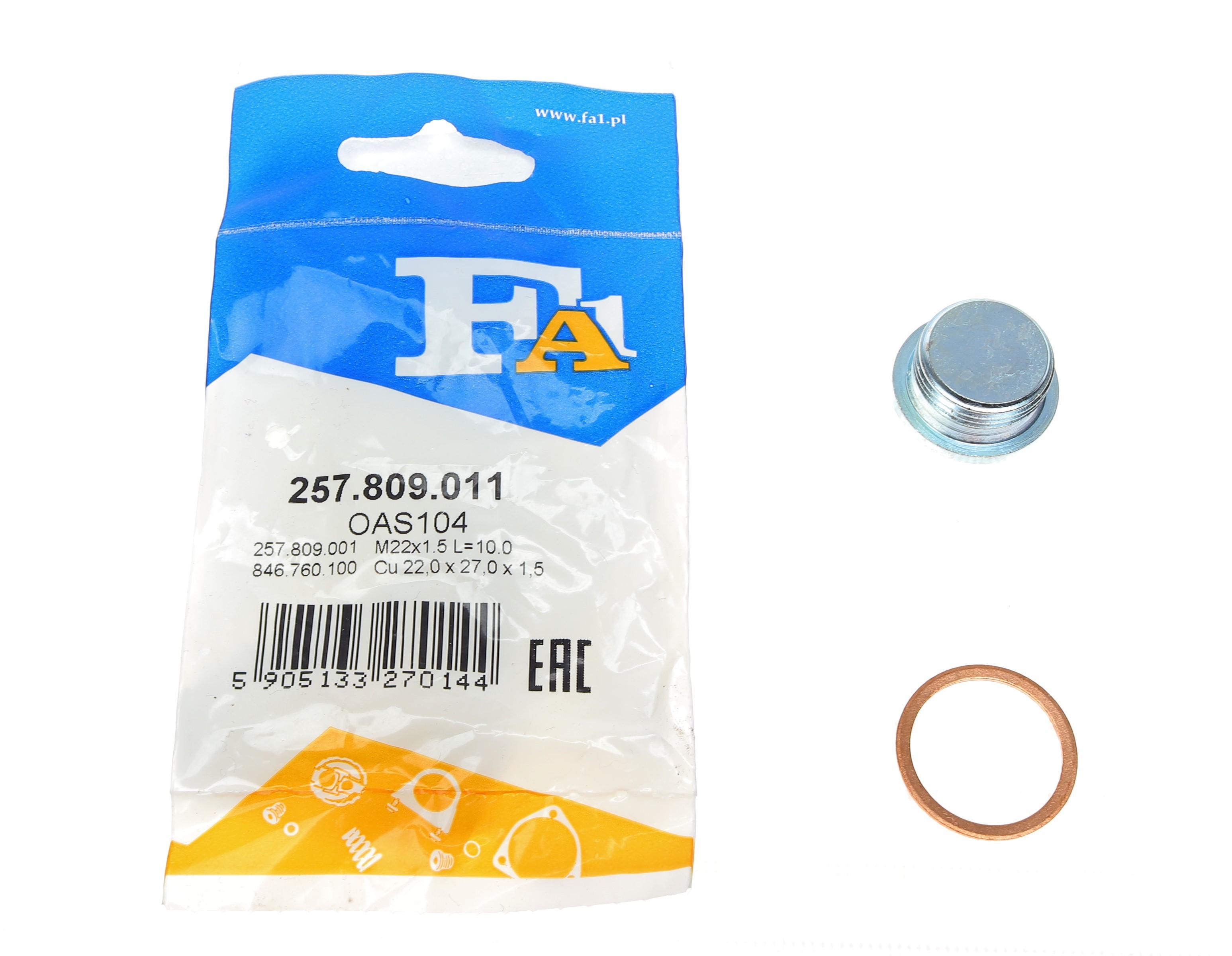 Болт зливу оливи + шайба Fiat Ducato 94- (M22x1,5)