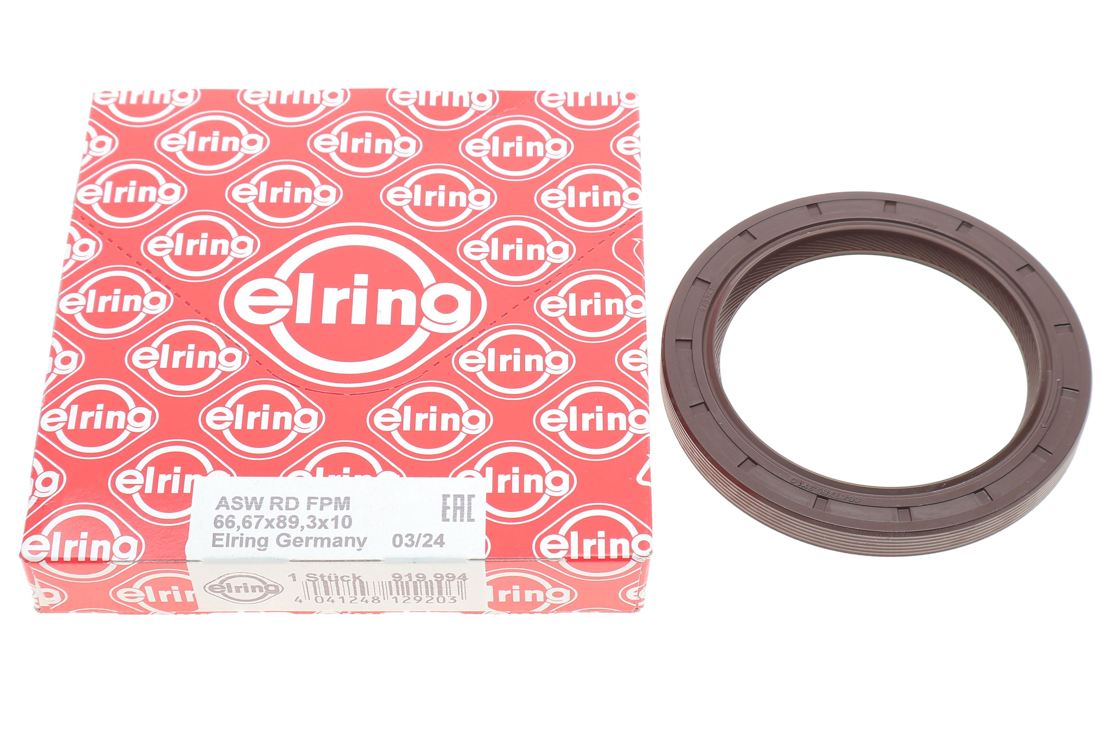 Сальник колінвалу (передній) Ford Fiesta/Mondeo 1.8TD 93- (66, 67x89, 3x10)