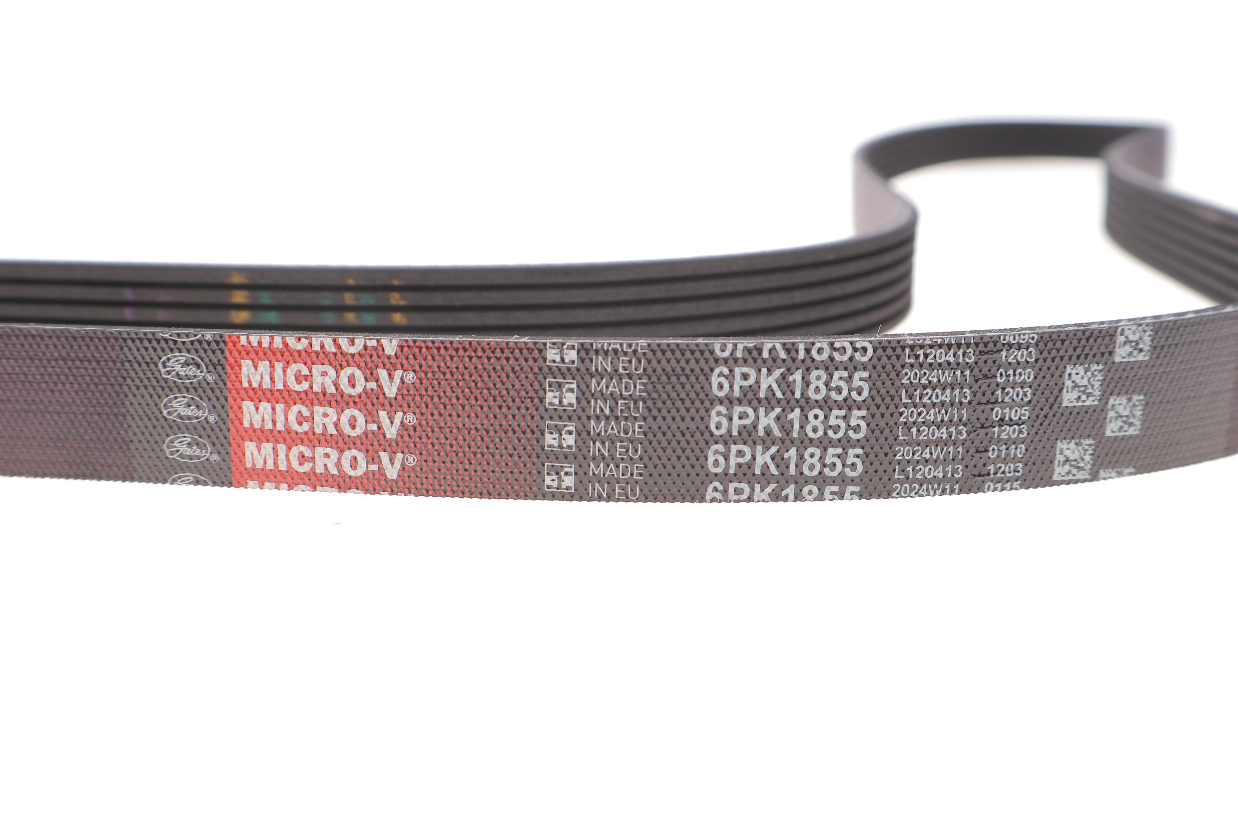 Ремінь генератора Audi A4/A6 2.4 97-05/Jeep Cherokee 2.5 86-90 (6PK1855)