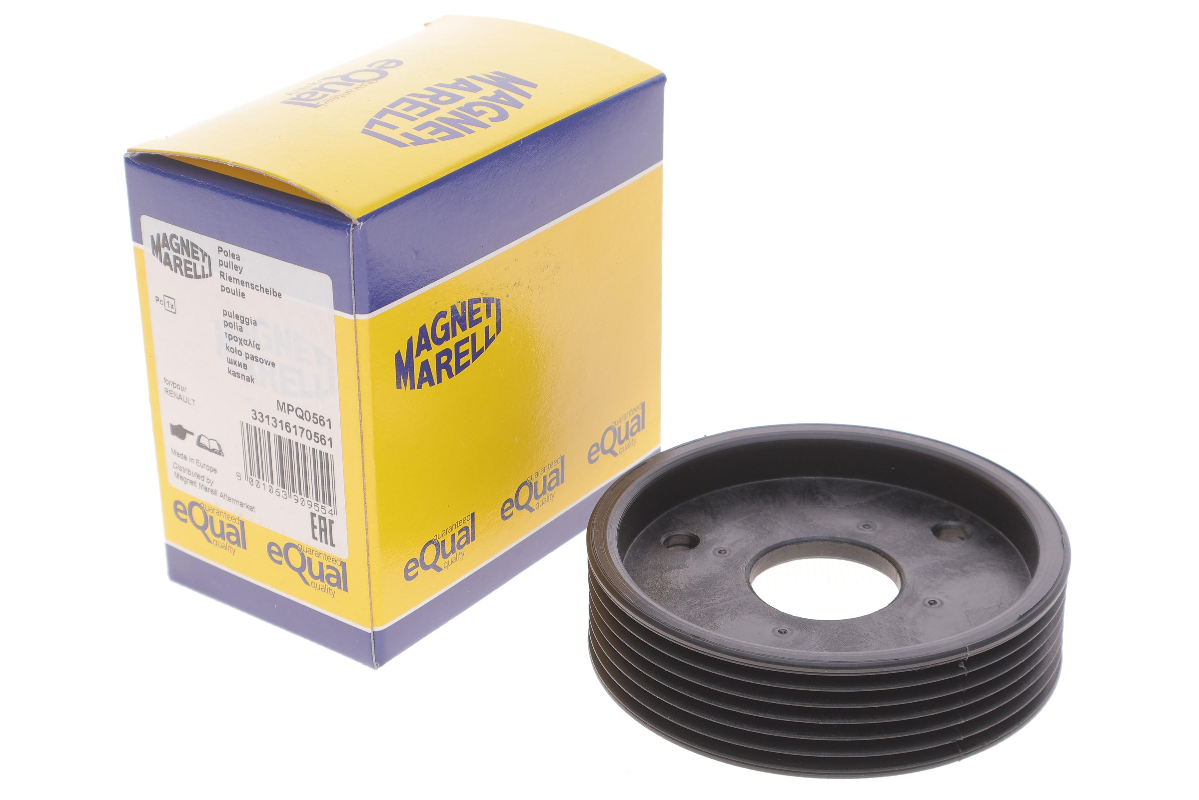 Ролик генератора Renault Clio II/Kangoo 1.9D 97- (натяжний) (93x24.5) (MPQ0561)