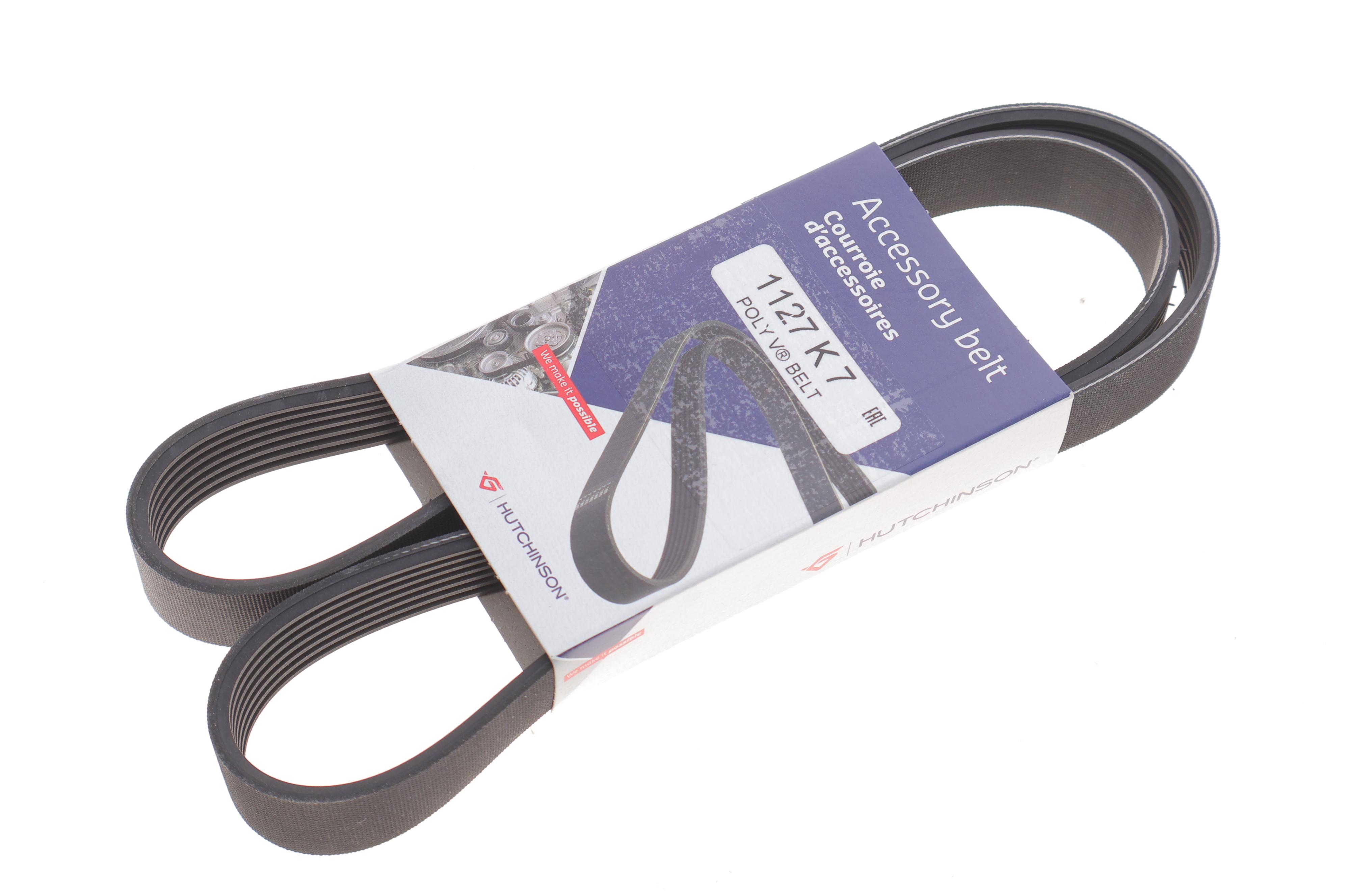 Ремінь генератора Renault Megane 1.9dCi/2.0 03- (7PK1127)