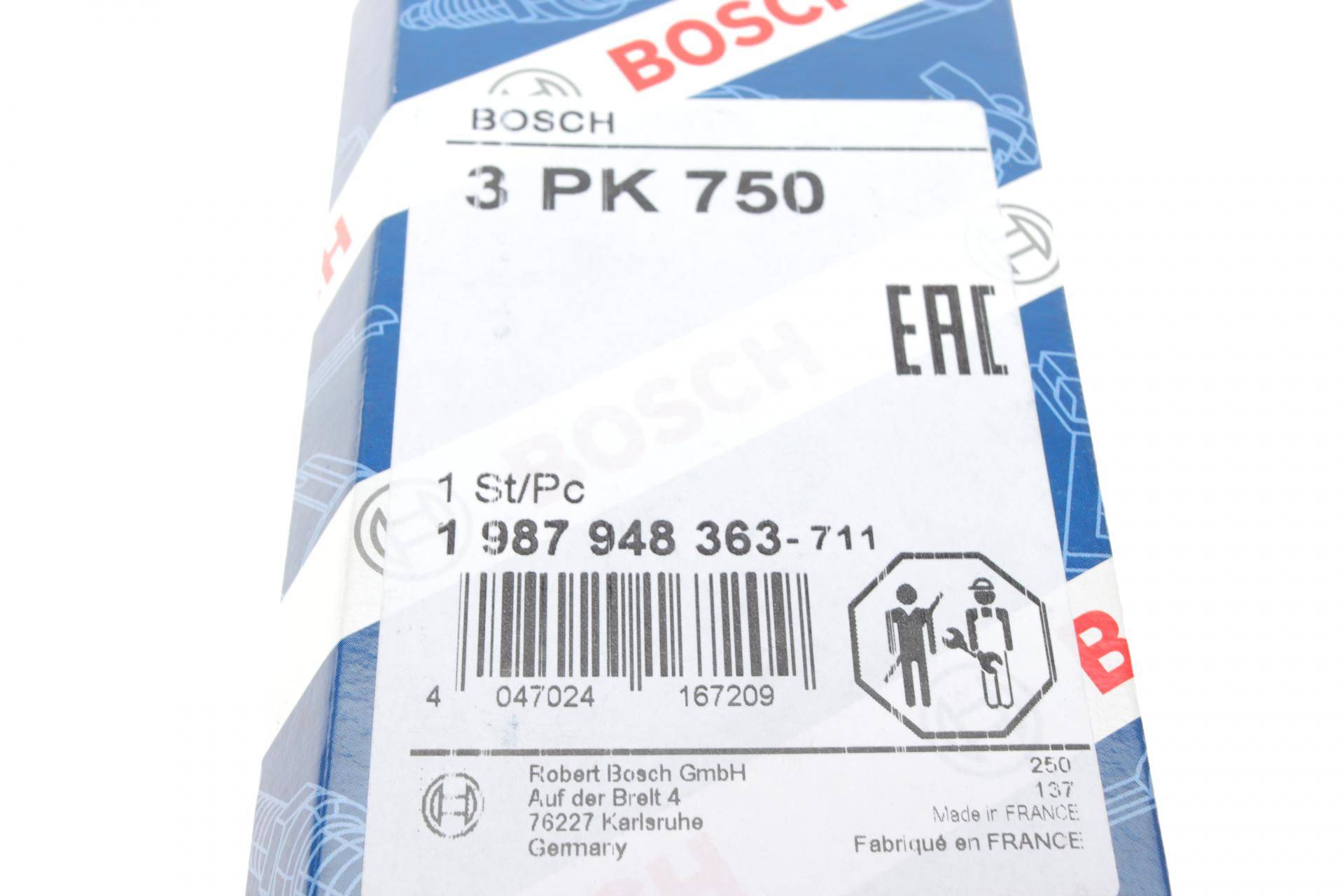 Ремінь генератора Renault Kangoo/Clio II 1.2 01-/Dacia Logan/Sandero 1.2 16V 06- (3PK750)